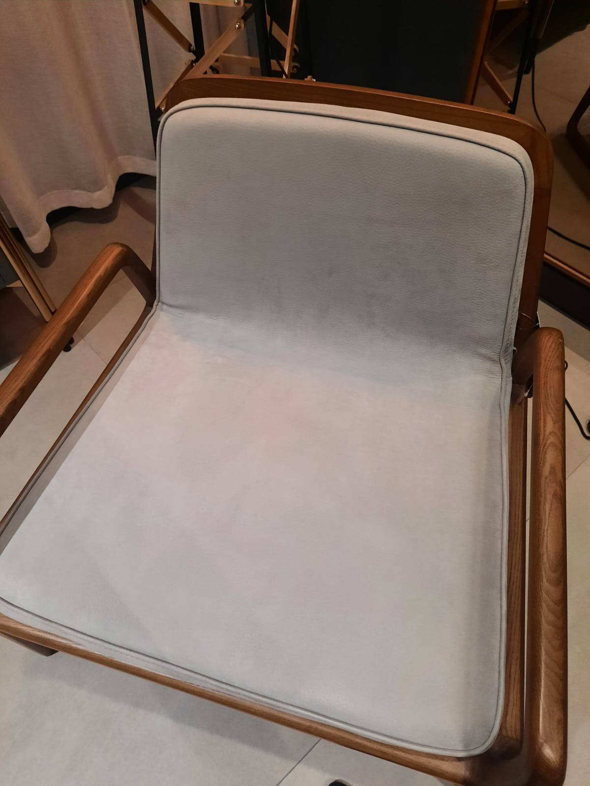 Display Item - Loft Solid Wood Lounge Chair Loft-G-001(120) - DISPLAY ITEM - ebarza Furniture UAE | Shop Modern Furniture in Abu Dhabi & Dubai - مفروشات ايبازرا في الامارات | تسوق اثاث عصري وديكورات مميزة في دبي وابوظبي