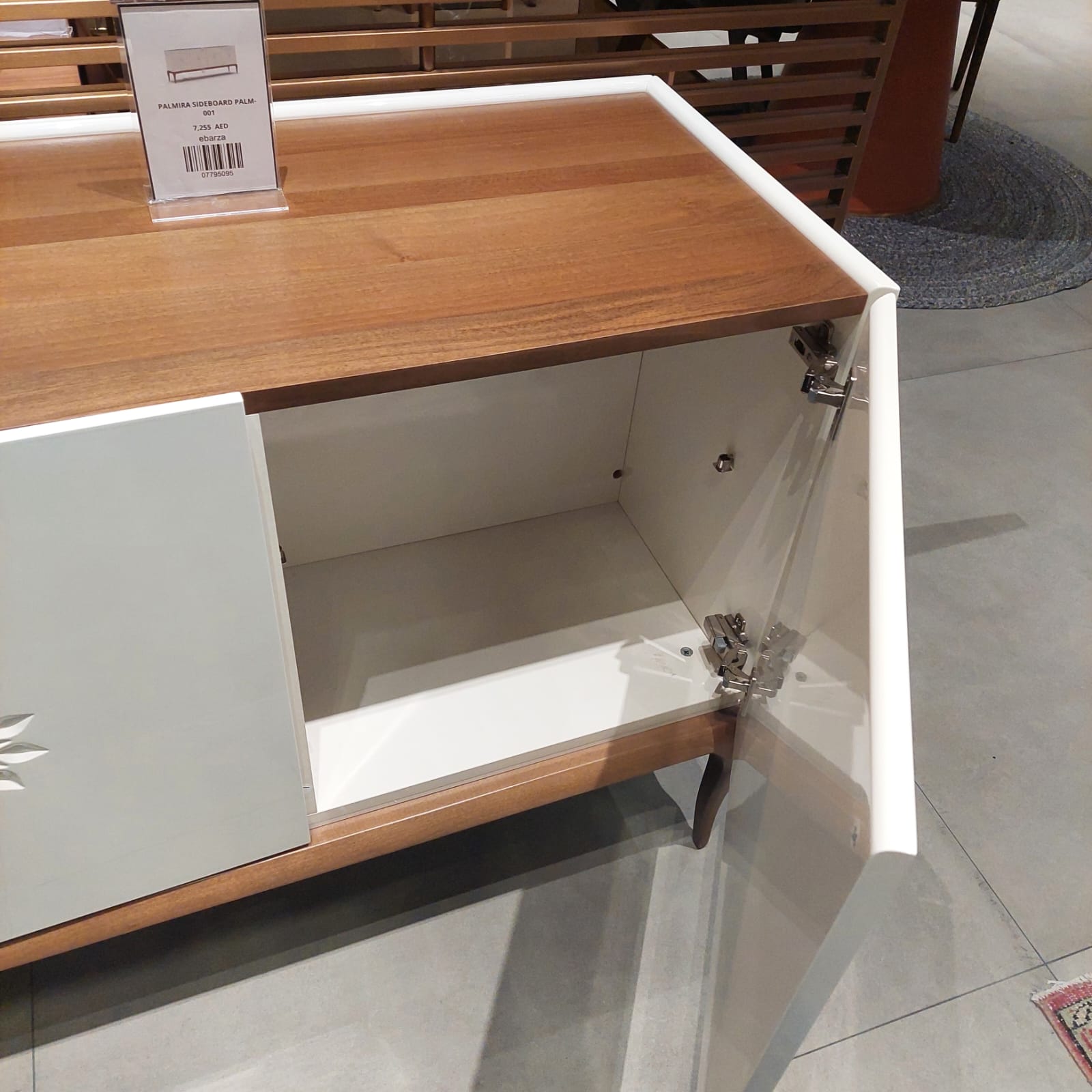 Display Item Palmira Sideboard Palm-001Nakheel - DISPLAY ITEM - ebarza Furniture UAE | Shop Modern Furniture in Abu Dhabi & Dubai - مفروشات ايبازرا في الامارات | تسوق اثاث عصري وديكورات مميزة في دبي وابوظبي