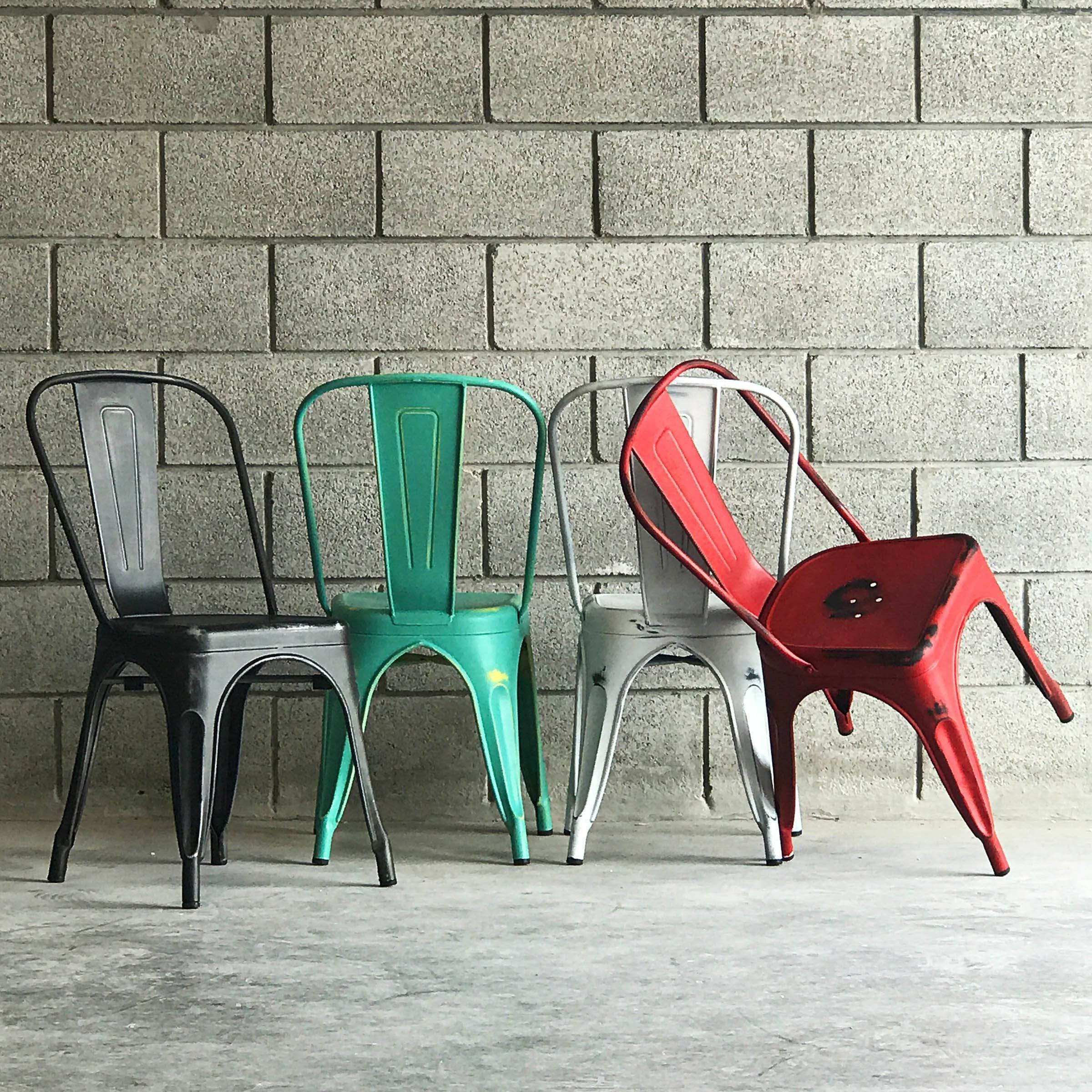 Distressed Antique Vintage Dinning Chair T01-Ba Mc-001R - Chairs - ebarza Furniture UAE | Shop Modern Furniture in Abu Dhabi & Dubai - مفروشات ايبازرا في الامارات | تسوق اثاث عصري وديكورات مميزة في دبي وابوظبي