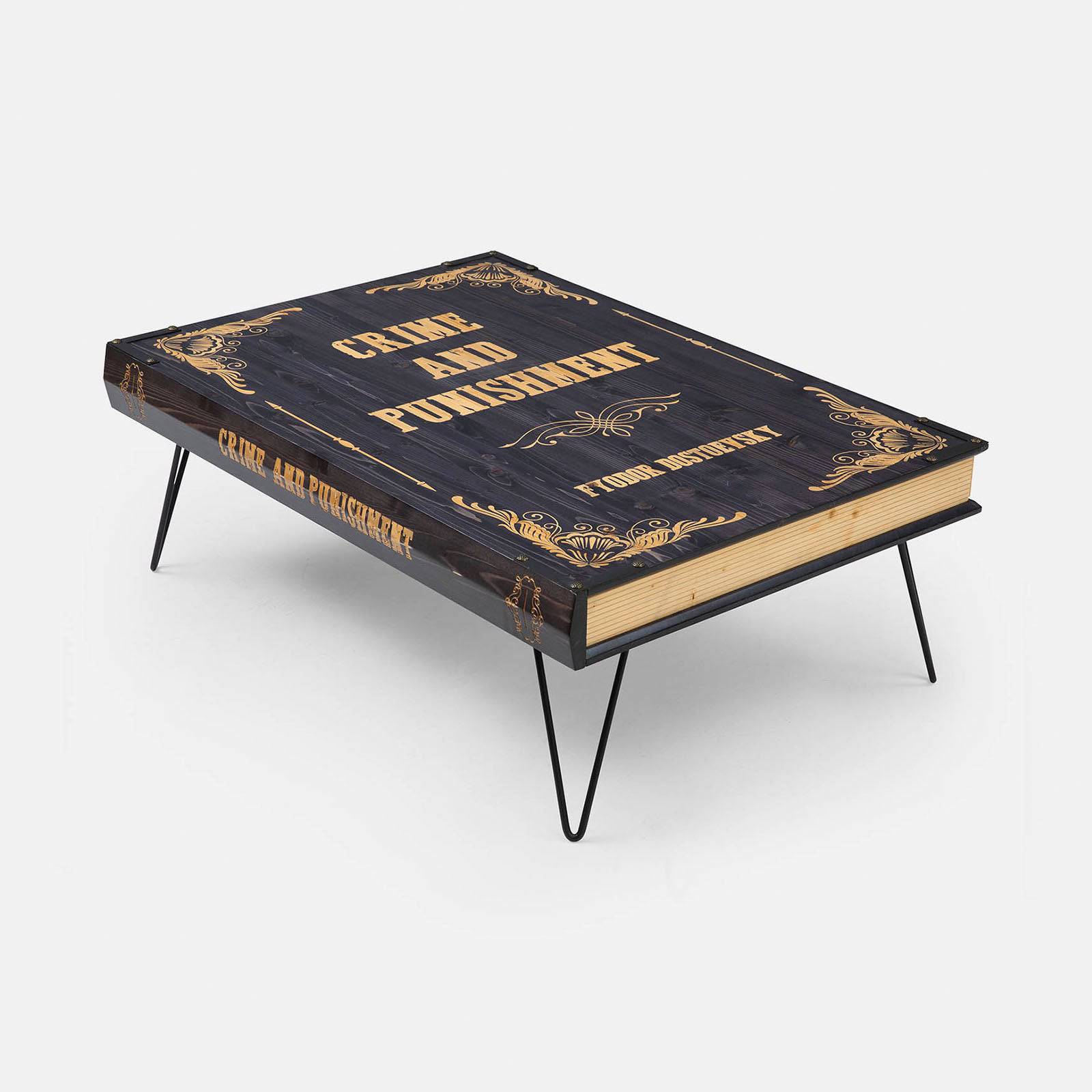 Dostoevsky Table Dostoevsky001 - Coffee Tables - ebarza Furniture UAE | Shop Modern Furniture in Abu Dhabi & Dubai - مفروشات ايبازرا في الامارات | تسوق اثاث عصري وديكورات مميزة في دبي وابوظبي