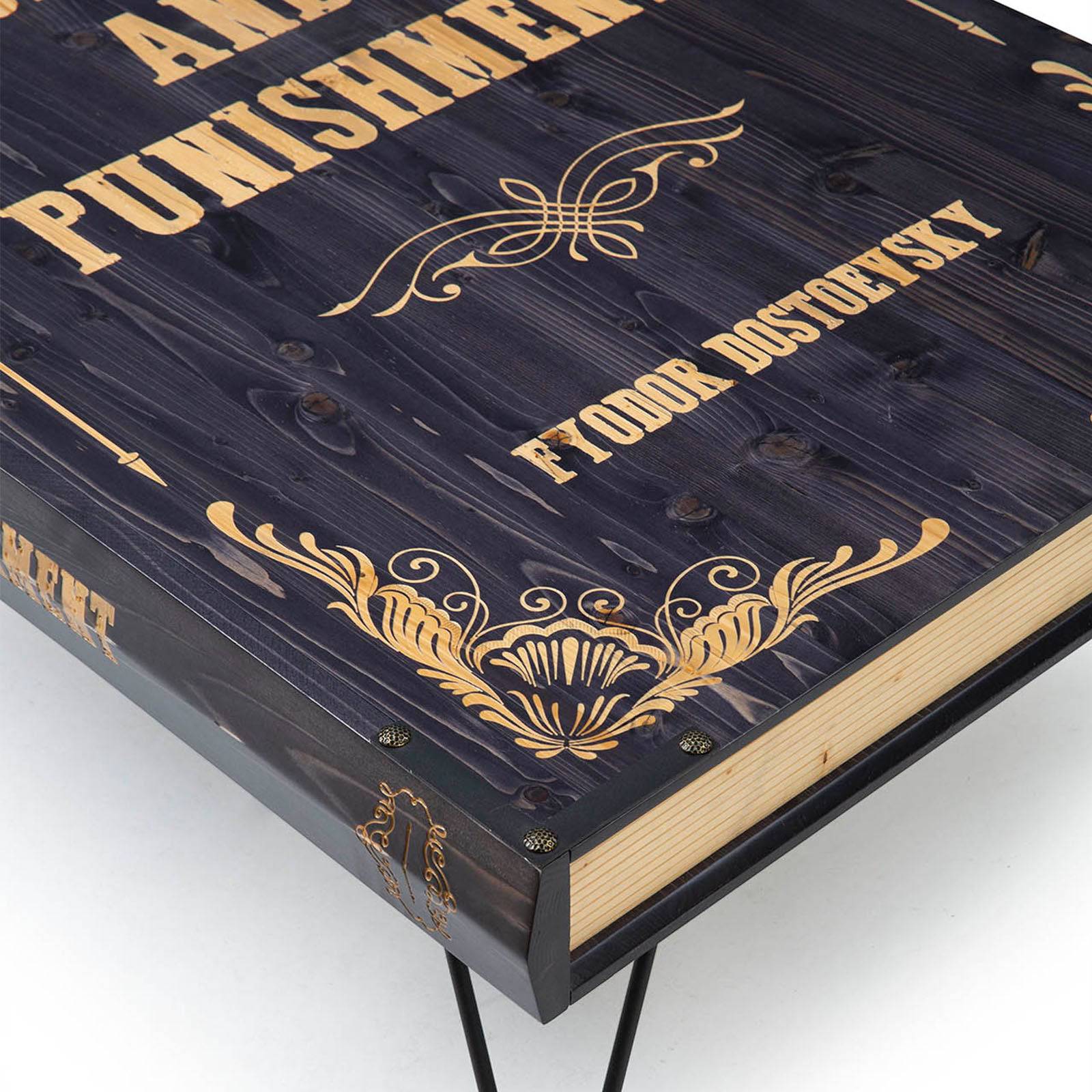 Dostoevsky Table Dostoevsky001 - Coffee Tables - ebarza Furniture UAE | Shop Modern Furniture in Abu Dhabi & Dubai - مفروشات ايبازرا في الامارات | تسوق اثاث عصري وديكورات مميزة في دبي وابوظبي