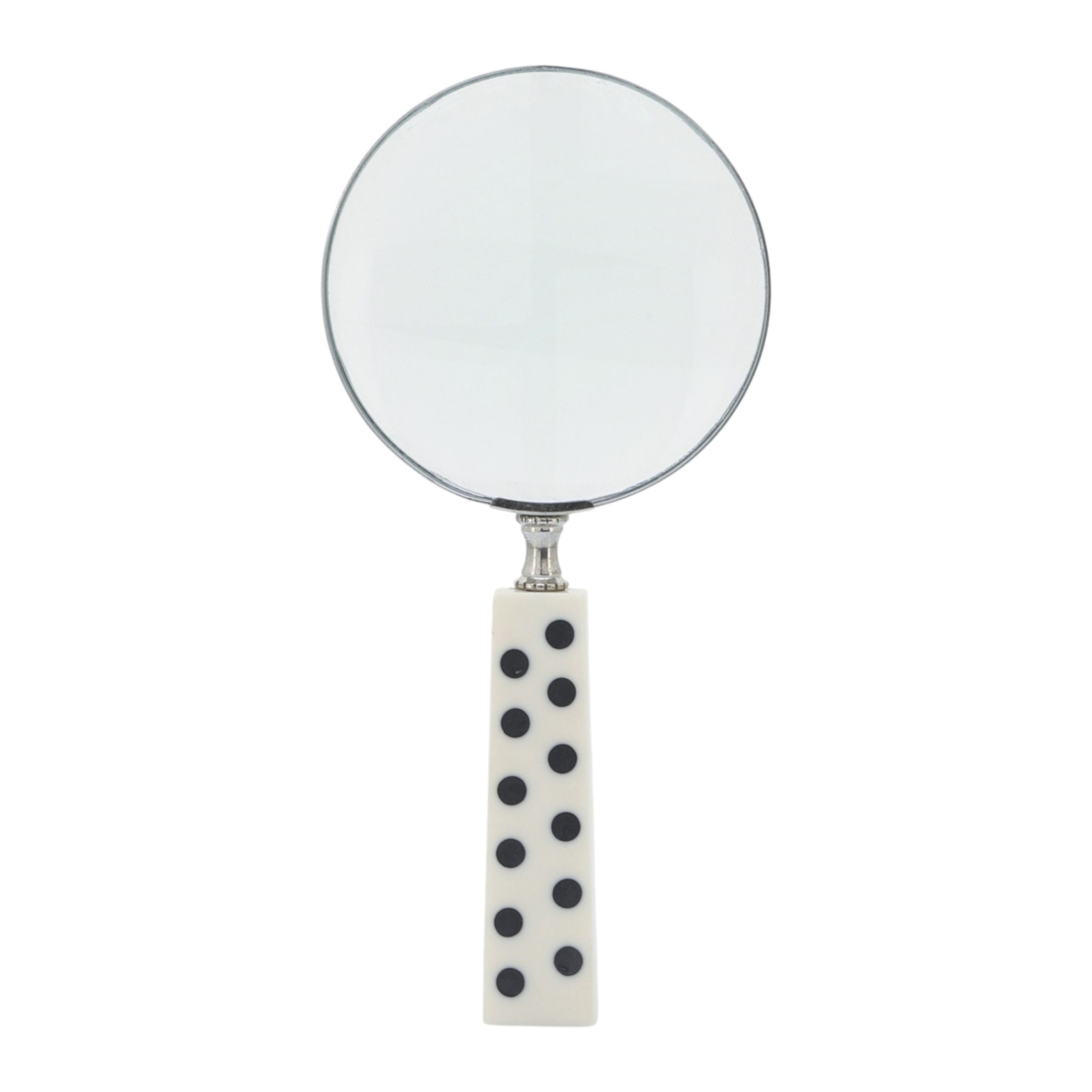 Dotted Magnifying Glass 16618-03 -  Home Decor Figurines - ebarza Furniture UAE | Shop Modern Furniture in Abu Dhabi & Dubai - مفروشات ايبازرا في الامارات | تسوق اثاث عصري وديكورات مميزة في دبي وابوظبي
