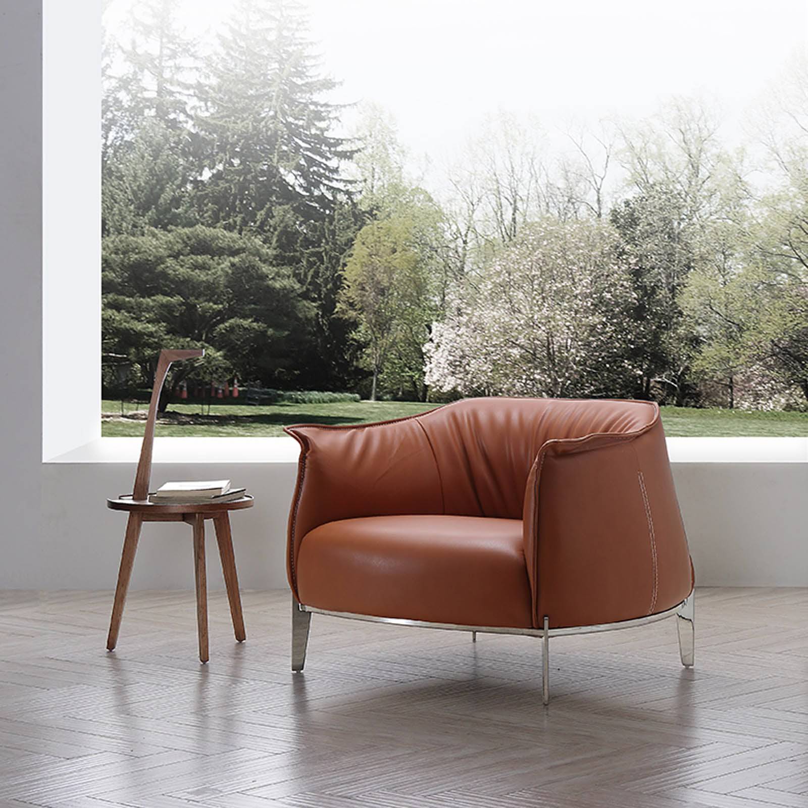 Drancy Armchair Chair SF017-C - Armchairs - ebarza Furniture UAE | Shop Modern Furniture in Abu Dhabi & Dubai - مفروشات ايبازرا في الامارات | تسوق اثاث عصري وديكورات مميزة في دبي وابوظبي