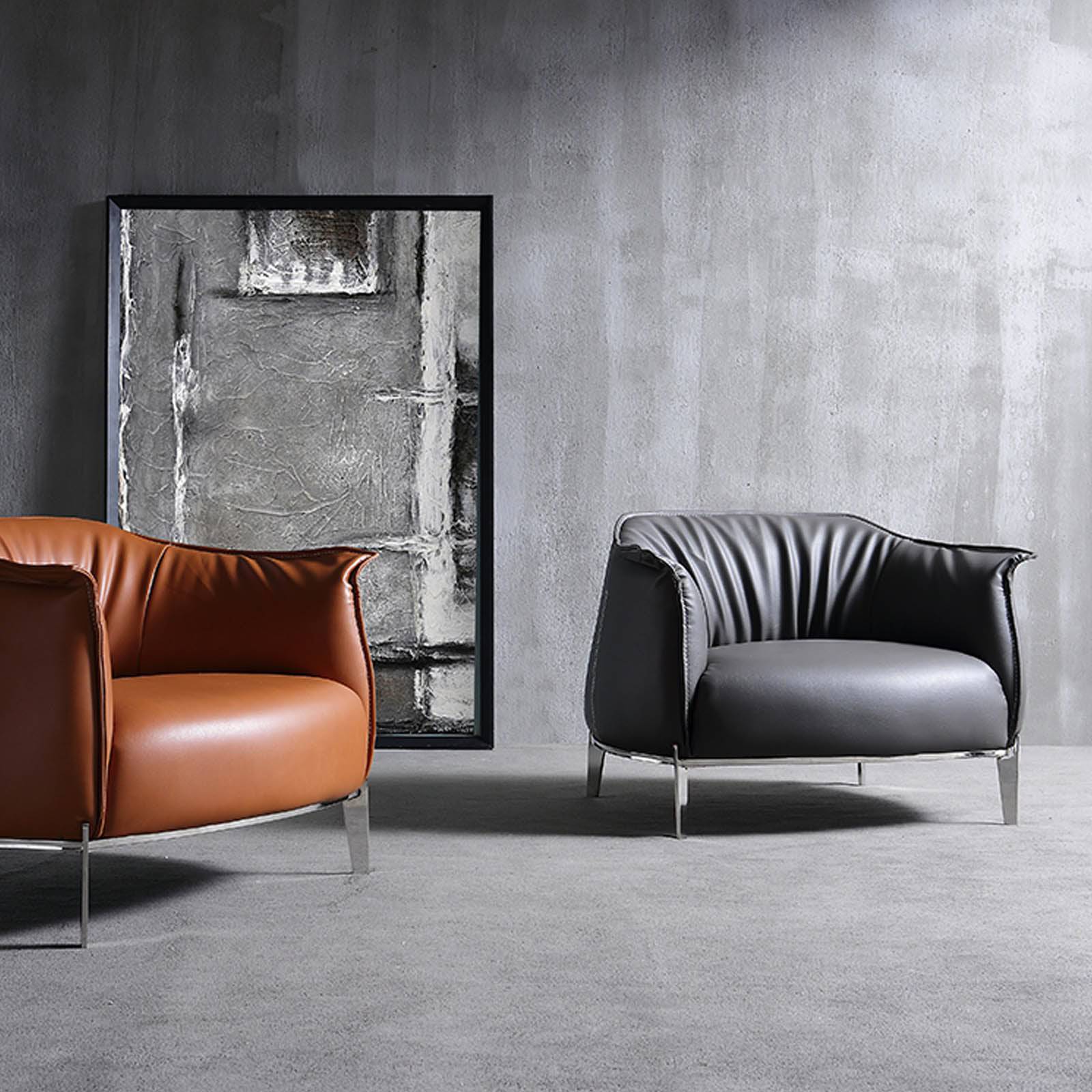 Drancy Armchair Chair SF017-C - Armchairs - ebarza Furniture UAE | Shop Modern Furniture in Abu Dhabi & Dubai - مفروشات ايبازرا في الامارات | تسوق اثاث عصري وديكورات مميزة في دبي وابوظبي