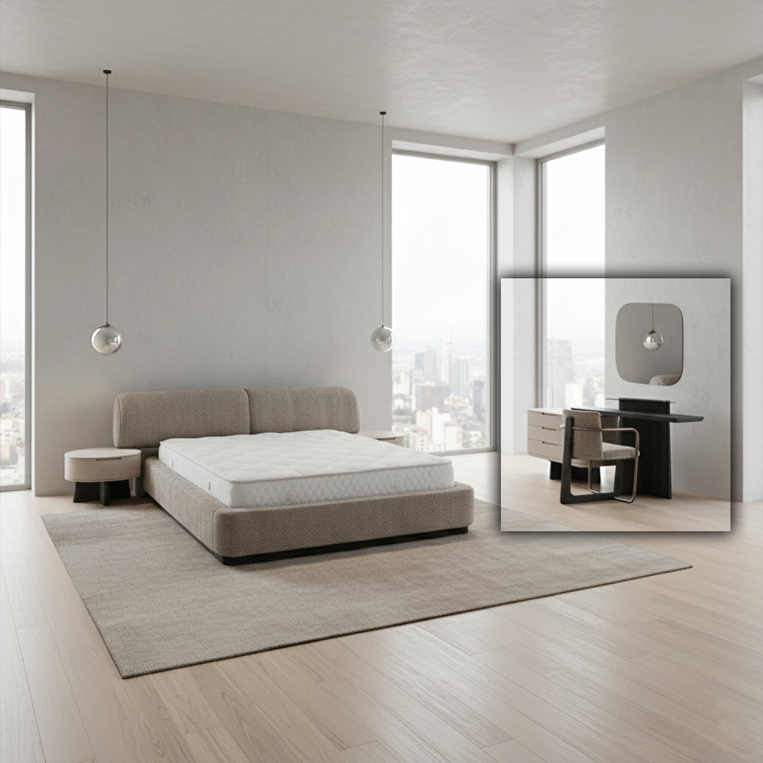 MARMO DRESSER & MIRROR