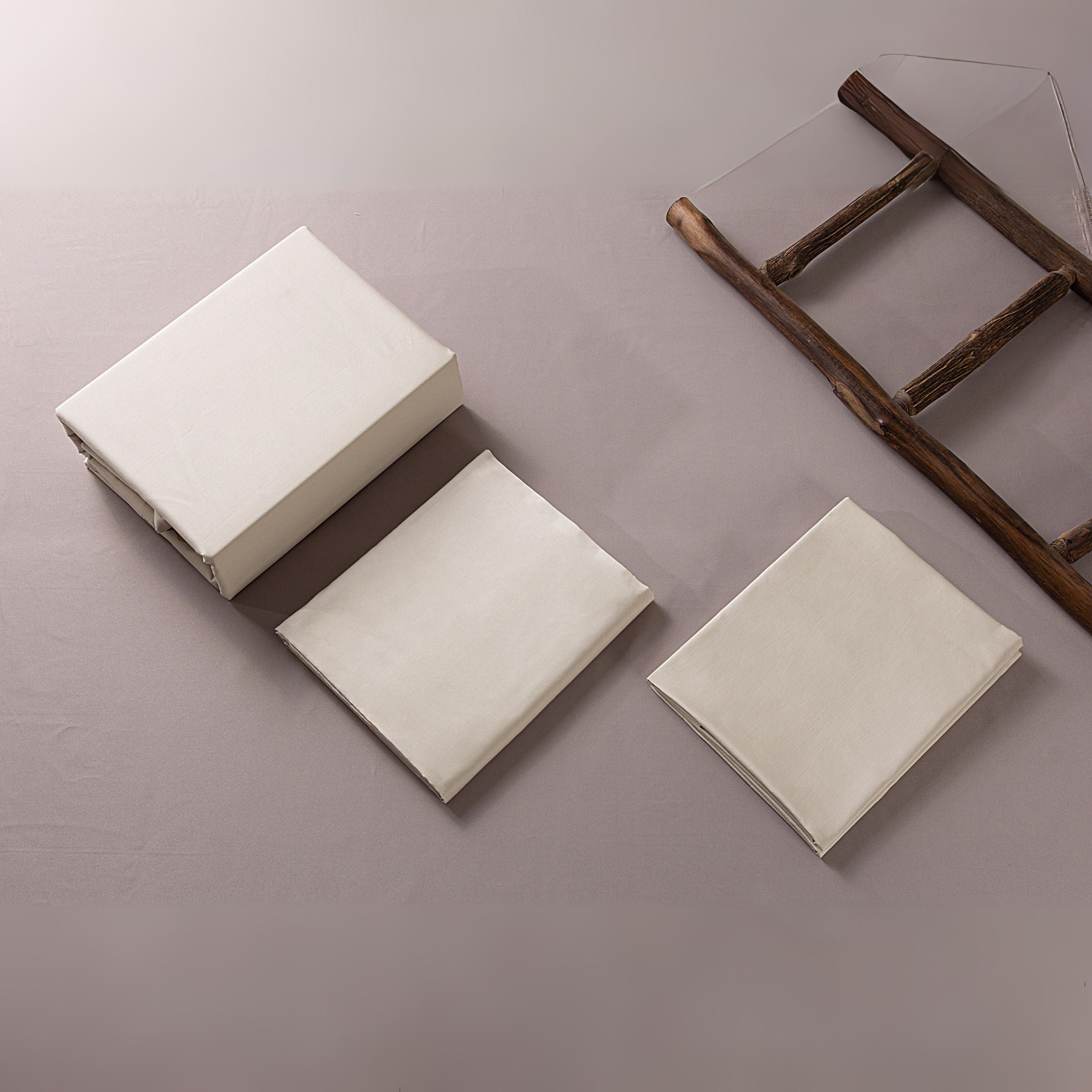 ebarza Beige Bedding Set 245x260/220x240/60x88cm   EBBS-004-BEIGE -  Bedding - ebarza Furniture UAE | Shop Modern Furniture in Abu Dhabi & Dubai - مفروشات ايبازرا في الامارات | تسوق اثاث عصري وديكورات مميزة في دبي وابوظبي