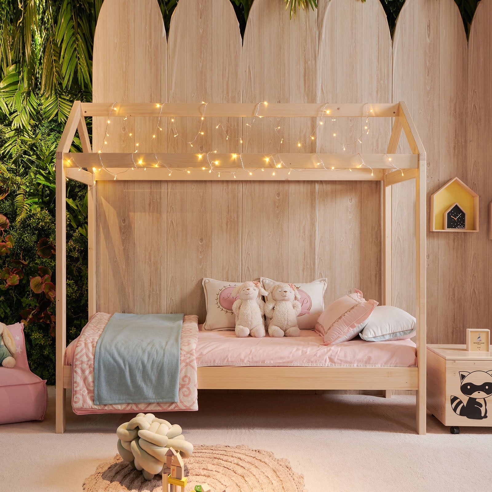 Display Item - Dream House Kids Bed Hk-C002 Hy-Zp04YAS - Cribs - ebarza Furniture UAE | Shop Modern Furniture in Abu Dhabi & Dubai - مفروشات ايبازرا في الامارات | تسوق اثاث عصري وديكورات مميزة في دبي وابوظبي