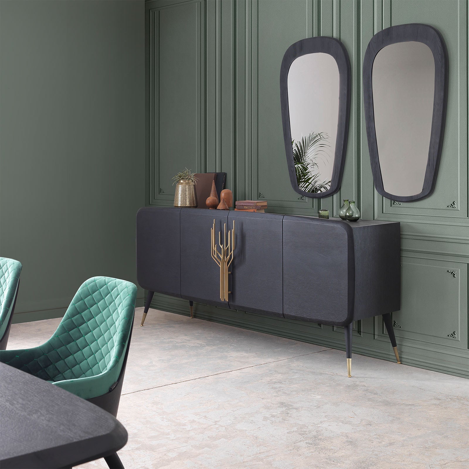 Display Item - Bug Dining Table Bug-240Nakheel - DISPLAY ITEM - ebarza Furniture UAE | Shop Modern Furniture in Abu Dhabi & Dubai - مفروشات ايبازرا في الامارات | تسوق اثاث عصري وديكورات مميزة في دبي وابوظبي