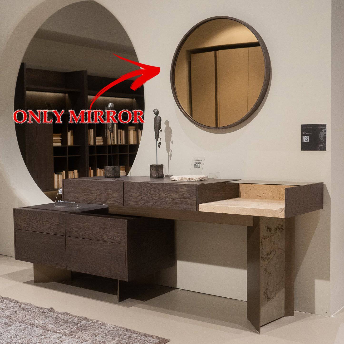 Edessa Mirror Edsa-Mirr - Mirrors - ebarza Furniture UAE | Shop Modern Furniture in Abu Dhabi & Dubai - مفروشات ايبازرا في الامارات | تسوق اثاث عصري وديكورات مميزة في دبي وابوظبي