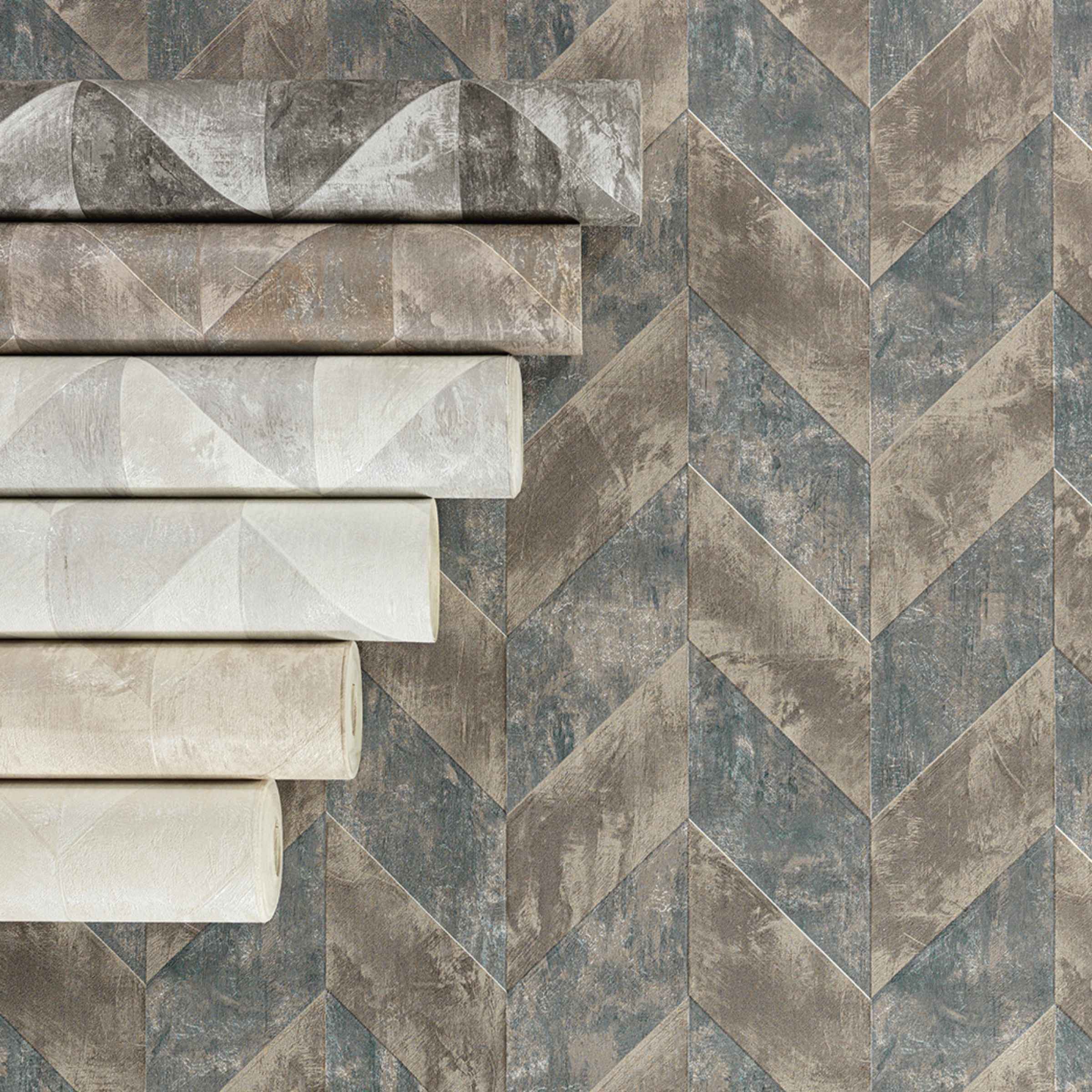 Elegant Milas Wallpaper Milas- 2000-5(Lot-210830) - Wallpapers - ebarza Furniture UAE | Shop Modern Furniture in Abu Dhabi & Dubai - مفروشات ايبازرا في الامارات | تسوق اثاث عصري وديكورات مميزة في دبي وابوظبي