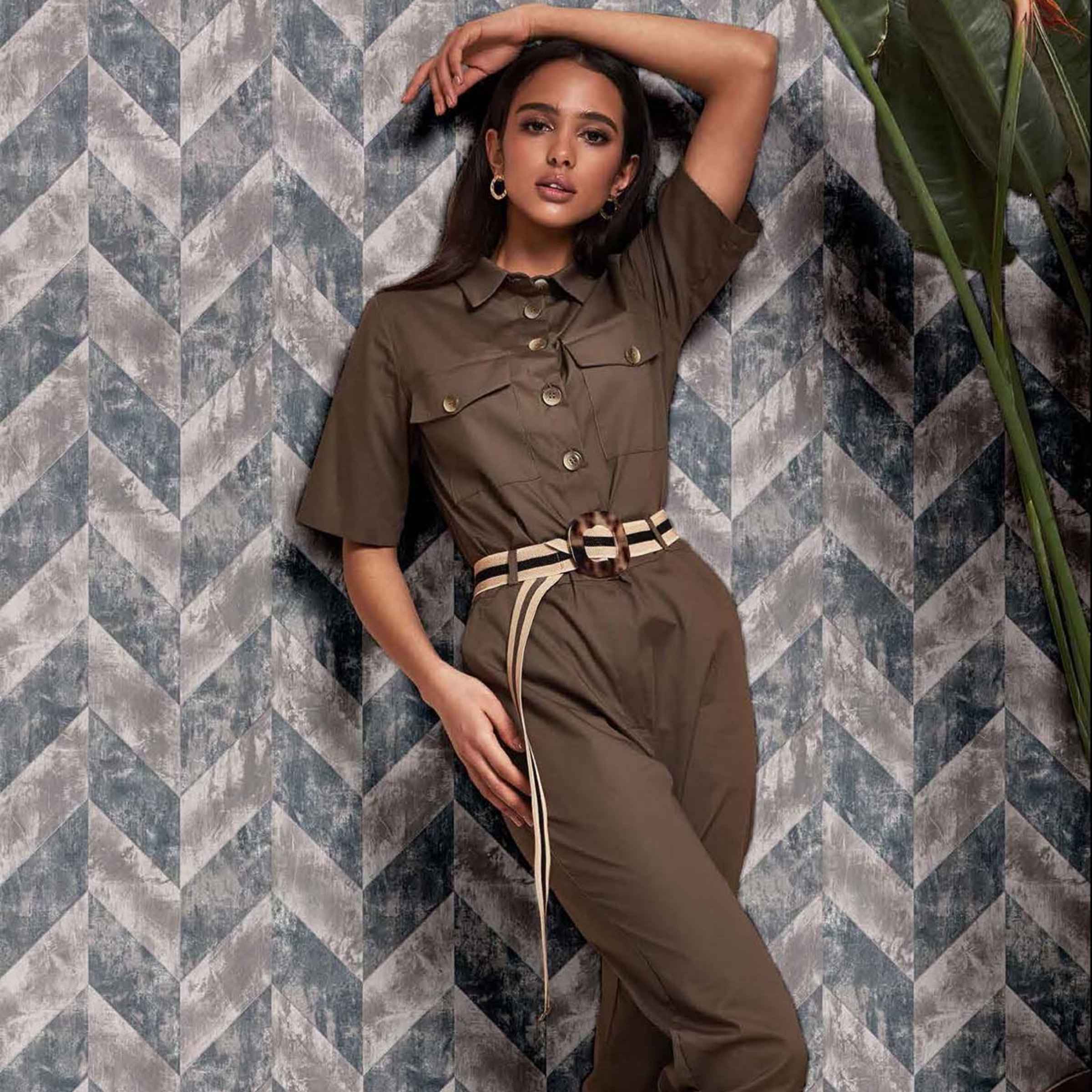 Elegant Milas Wallpaper Milas- 2000-5(Lot-210830) - Wallpapers - ebarza Furniture UAE | Shop Modern Furniture in Abu Dhabi & Dubai - مفروشات ايبازرا في الامارات | تسوق اثاث عصري وديكورات مميزة في دبي وابوظبي