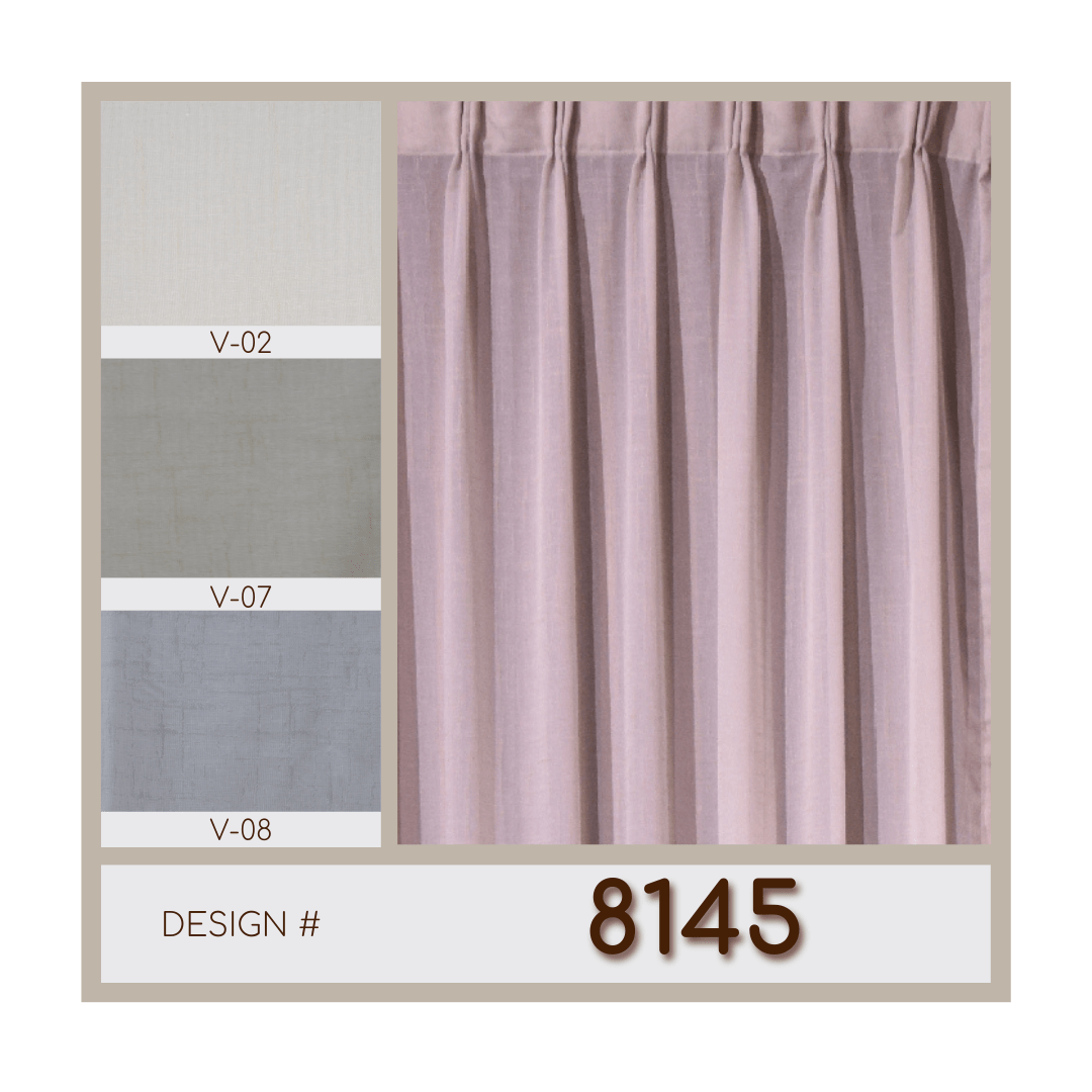 Elegant Window Curtain Fabric Bh-8145 - Curtains & Drapes - ebarza Furniture UAE | Shop Modern Furniture in Abu Dhabi & Dubai - مفروشات ايبازرا في الامارات | تسوق اثاث عصري وديكورات مميزة في دبي وابوظبي