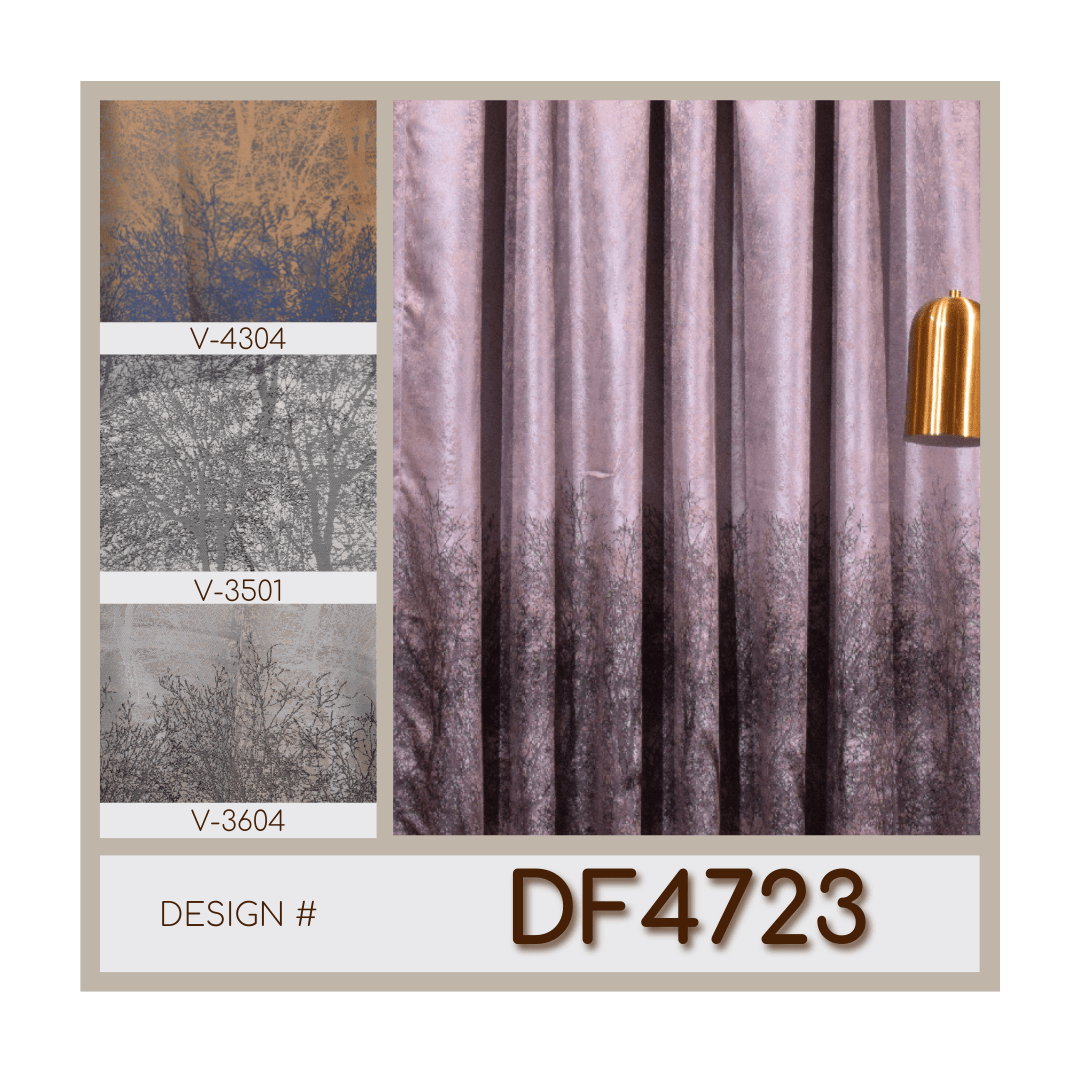 Elegant Window Curtain Fabric Bh-Df4723 - Curtains & Drapes - ebarza Furniture UAE | Shop Modern Furniture in Abu Dhabi & Dubai - مفروشات ايبازرا في الامارات | تسوق اثاث عصري وديكورات مميزة في دبي وابوظبي