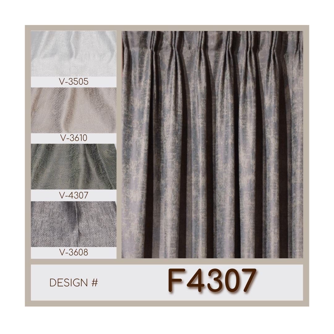 Elegant Window Curtain Fabric Bh-F4307 - Curtains & Drapes - ebarza Furniture UAE | Shop Modern Furniture in Abu Dhabi & Dubai - مفروشات ايبازرا في الامارات | تسوق اثاث عصري وديكورات مميزة في دبي وابوظبي