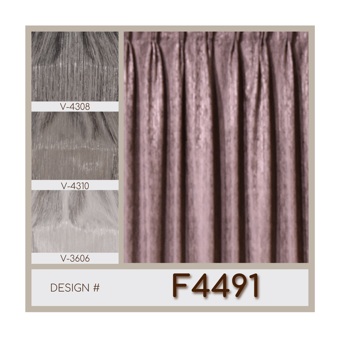 Elegant Window Curtain Fabric Bh-F4491 - Curtains & Drapes - ebarza Furniture UAE | Shop Modern Furniture in Abu Dhabi & Dubai - مفروشات ايبازرا في الامارات | تسوق اثاث عصري وديكورات مميزة في دبي وابوظبي