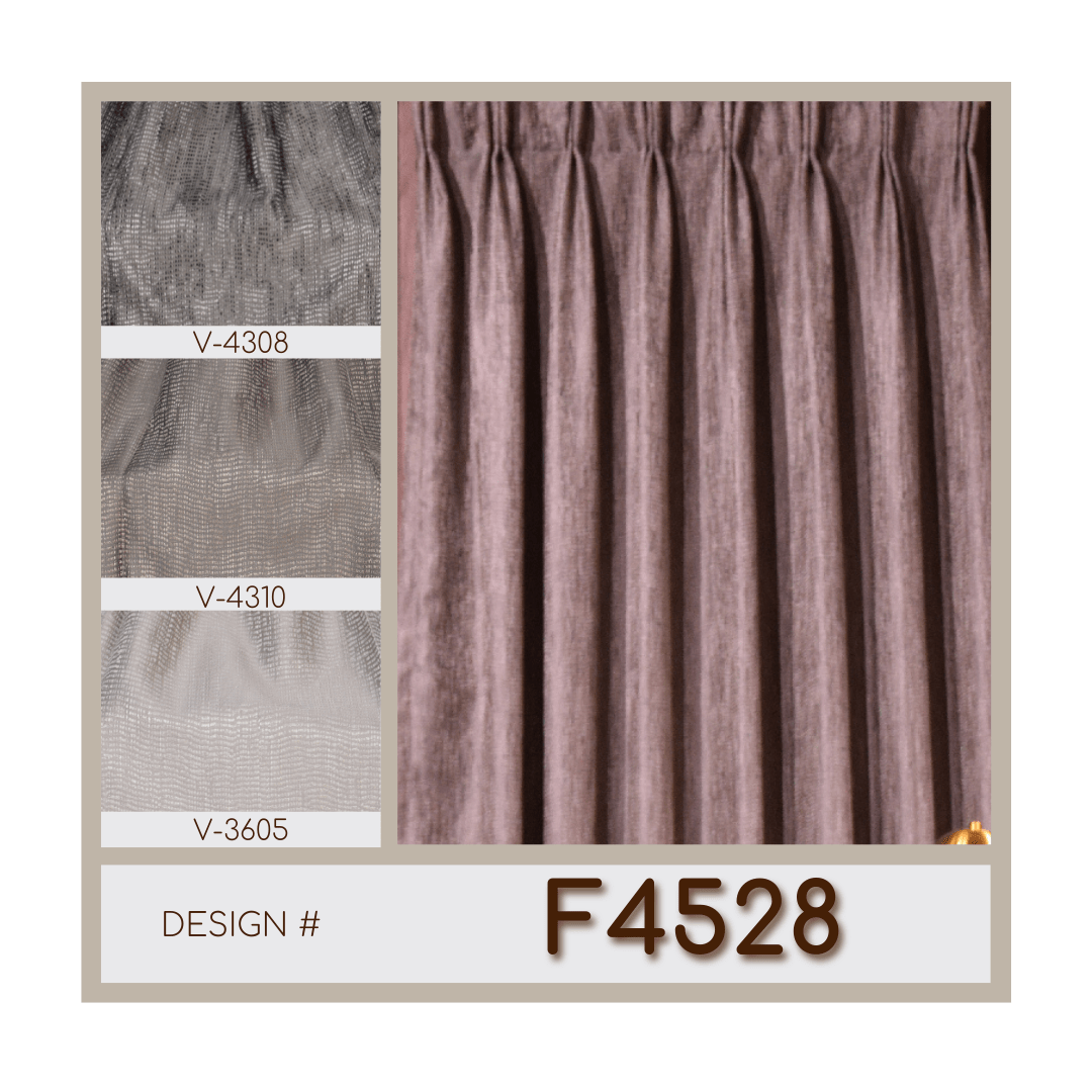 Elegant Window Curtain Fabric Bh-F4528 - Curtains & Drapes - ebarza Furniture UAE | Shop Modern Furniture in Abu Dhabi & Dubai - مفروشات ايبازرا في الامارات | تسوق اثاث عصري وديكورات مميزة في دبي وابوظبي