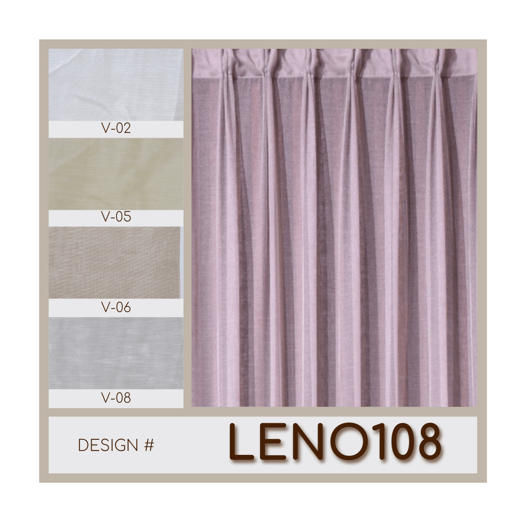 Elegant Window Curtain Fabric Bh-Leno108 - Curtains & Drapes - ebarza Furniture UAE | Shop Modern Furniture in Abu Dhabi & Dubai - مفروشات ايبازرا في الامارات | تسوق اثاث عصري وديكورات مميزة في دبي وابوظبي