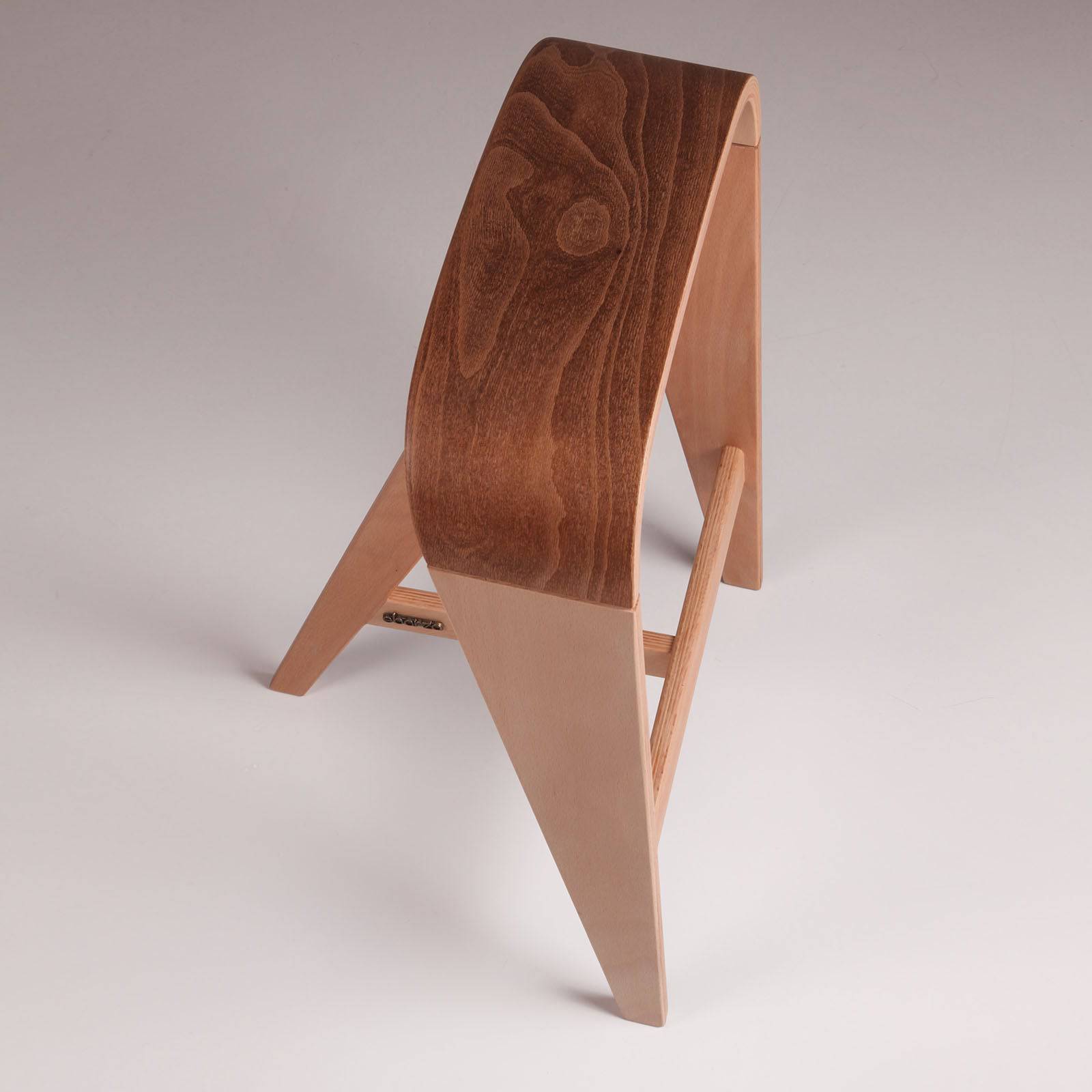 Elif Wooden Bar Stool Rtim001 - Bar Stools - ebarza Furniture UAE | Shop Modern Furniture in Abu Dhabi & Dubai - مفروشات ايبازرا في الامارات | تسوق اثاث عصري وديكورات مميزة في دبي وابوظبي