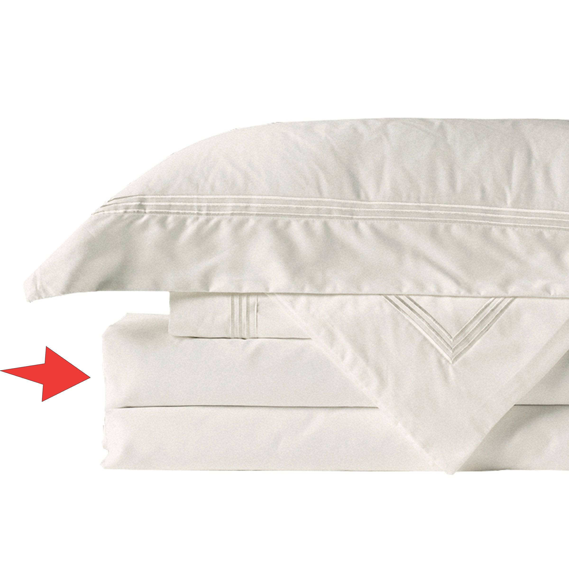 Elizabeth Satin Cotton Sheets Ebs-001 -  Bed Sheets - ebarza Furniture UAE | Shop Modern Furniture in Abu Dhabi & Dubai - مفروشات ايبازرا في الامارات | تسوق اثاث عصري وديكورات مميزة في دبي وابوظبي