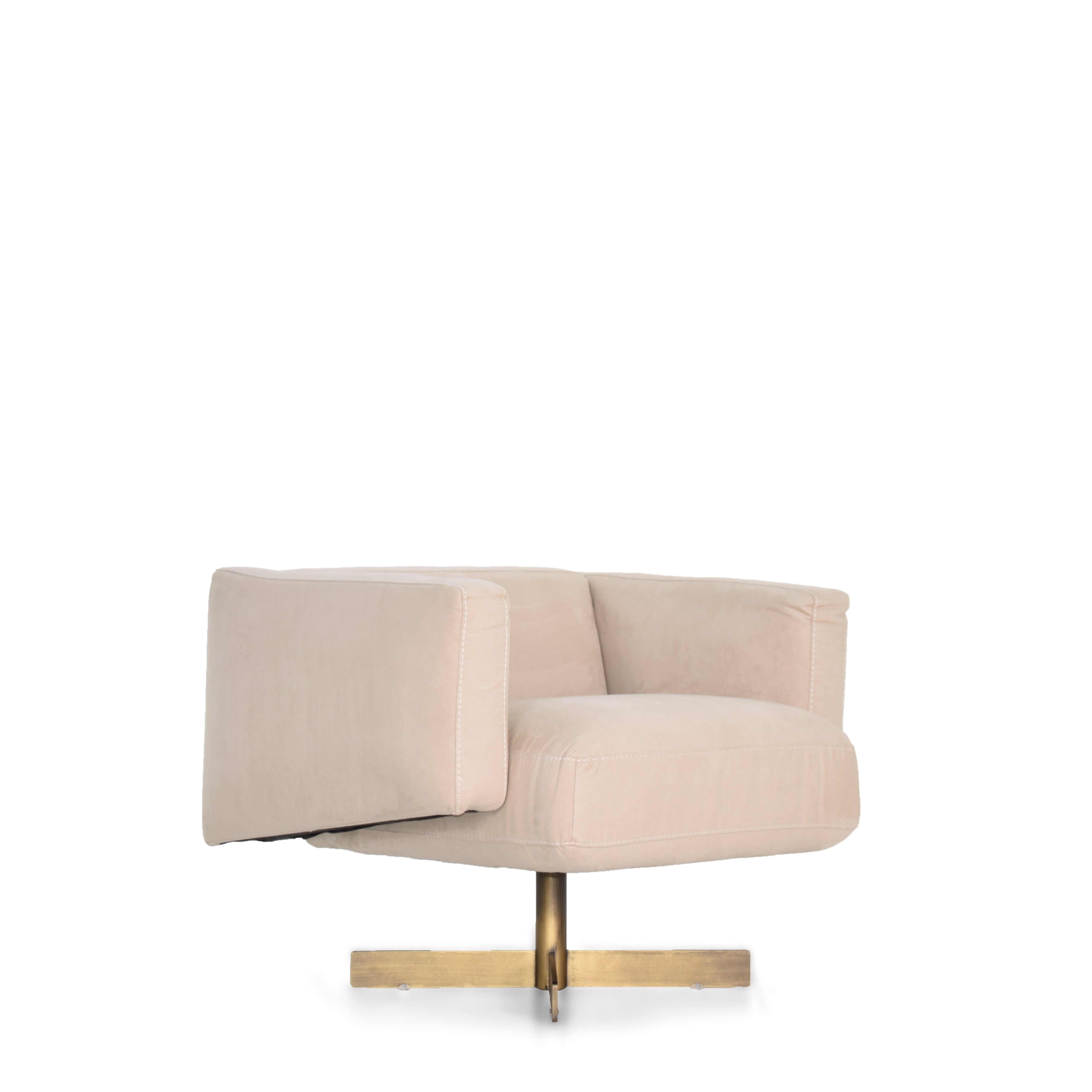 Era Armchair Era-Beige04 -  Armchairs - ebarza Furniture UAE | Shop Modern Furniture in Abu Dhabi & Dubai - مفروشات ايبازرا في الامارات | تسوق اثاث عصري وديكورات مميزة في دبي وابوظبي