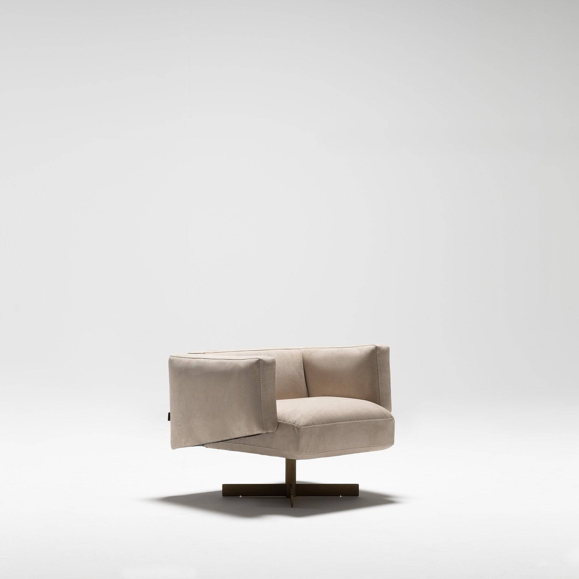 Era Armchair Era-Beige04 -  Armchairs - ebarza Furniture UAE | Shop Modern Furniture in Abu Dhabi & Dubai - مفروشات ايبازرا في الامارات | تسوق اثاث عصري وديكورات مميزة في دبي وابوظبي