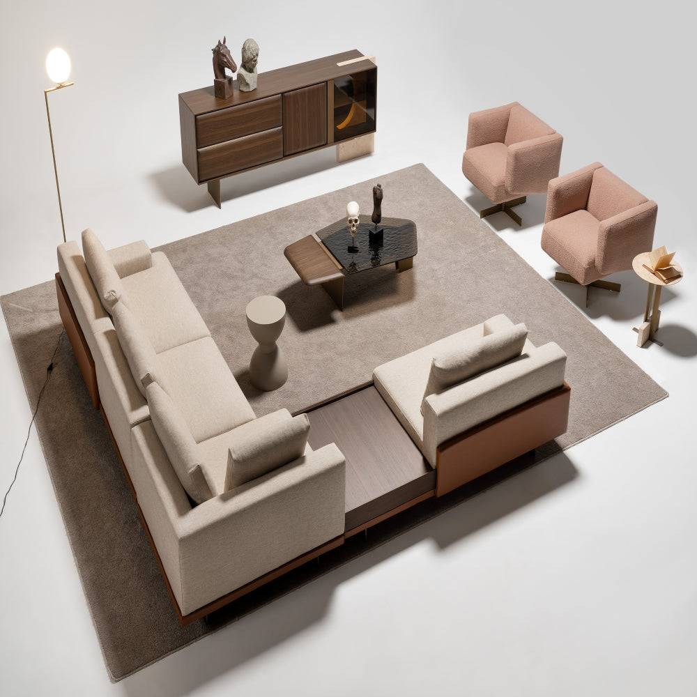 Era Armchair Era-Beige04 -  Armchairs - ebarza Furniture UAE | Shop Modern Furniture in Abu Dhabi & Dubai - مفروشات ايبازرا في الامارات | تسوق اثاث عصري وديكورات مميزة في دبي وابوظبي