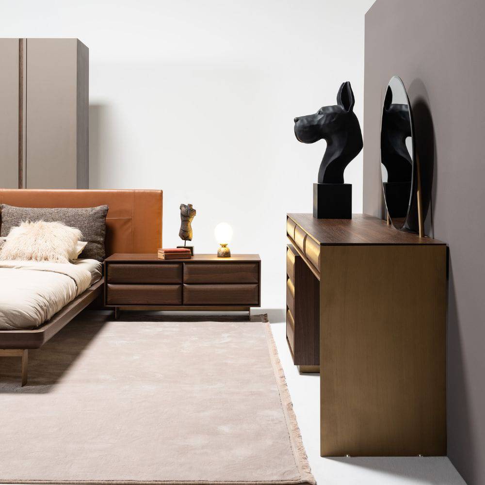 Era Dresser And Mirror Era-Dresser - Dressers and Mirrors - ebarza Furniture UAE | Shop Modern Furniture in Abu Dhabi & Dubai - مفروشات ايبازرا في الامارات | تسوق اثاث عصري وديكورات مميزة في دبي وابوظبي