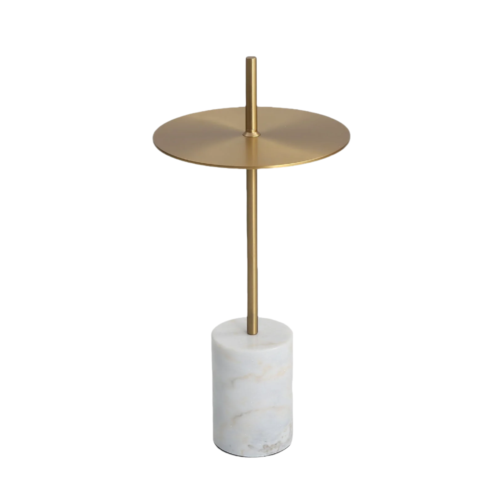 Espoo Marble Side Table Ct8684-32B-Br - Side Tables - ebarza Furniture UAE | Shop Modern Furniture in Abu Dhabi & Dubai - مفروشات ايبازرا في الامارات | تسوق اثاث عصري وديكورات مميزة في دبي وابوظبي