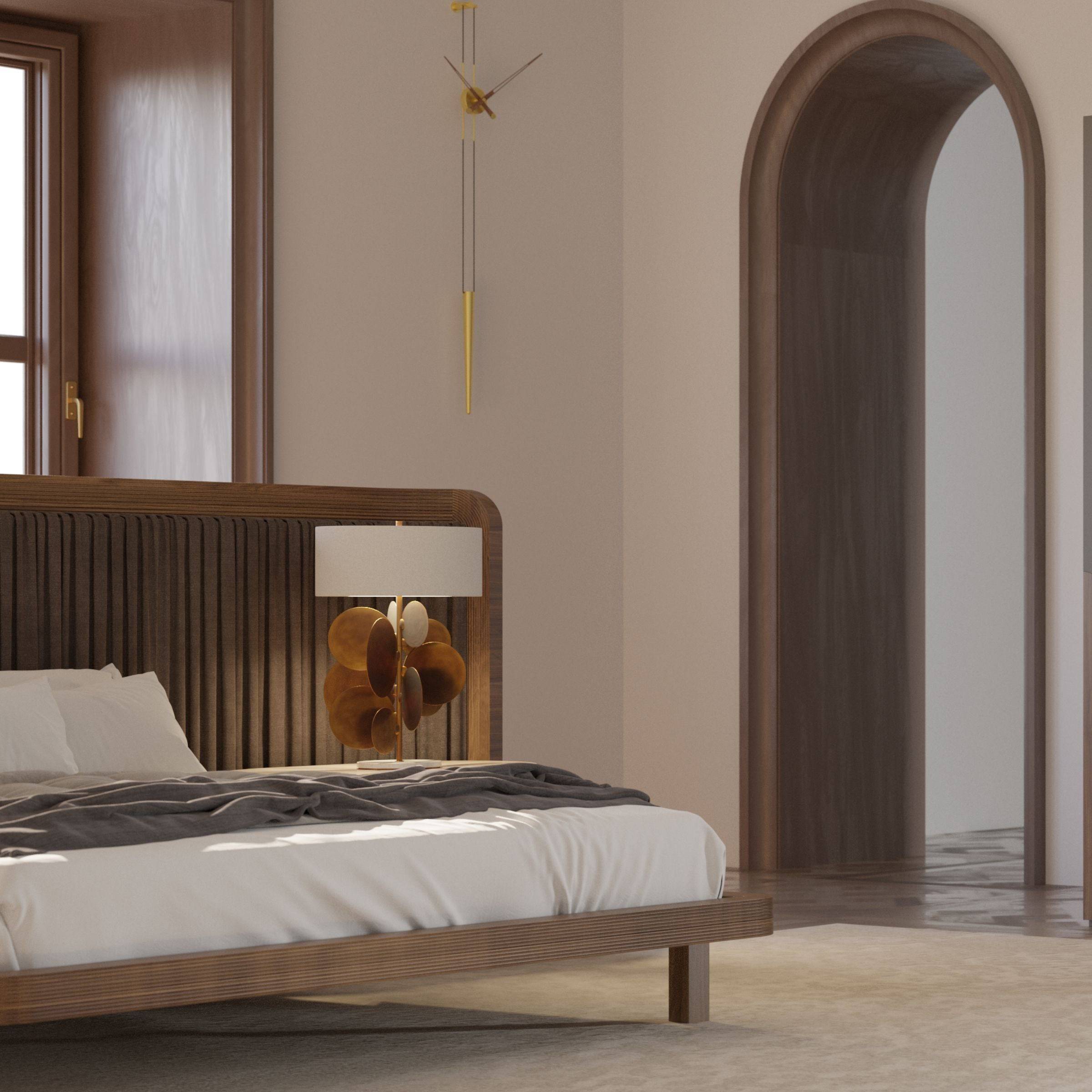 Display Item - Eva King Size Bedstead Eva-Bed Nakheel - DISPLAY ITEM - ebarza Furniture UAE | Shop Modern Furniture in Abu Dhabi & Dubai - مفروشات ايبازرا في الامارات | تسوق اثاث عصري وديكورات مميزة في دبي وابوظبي