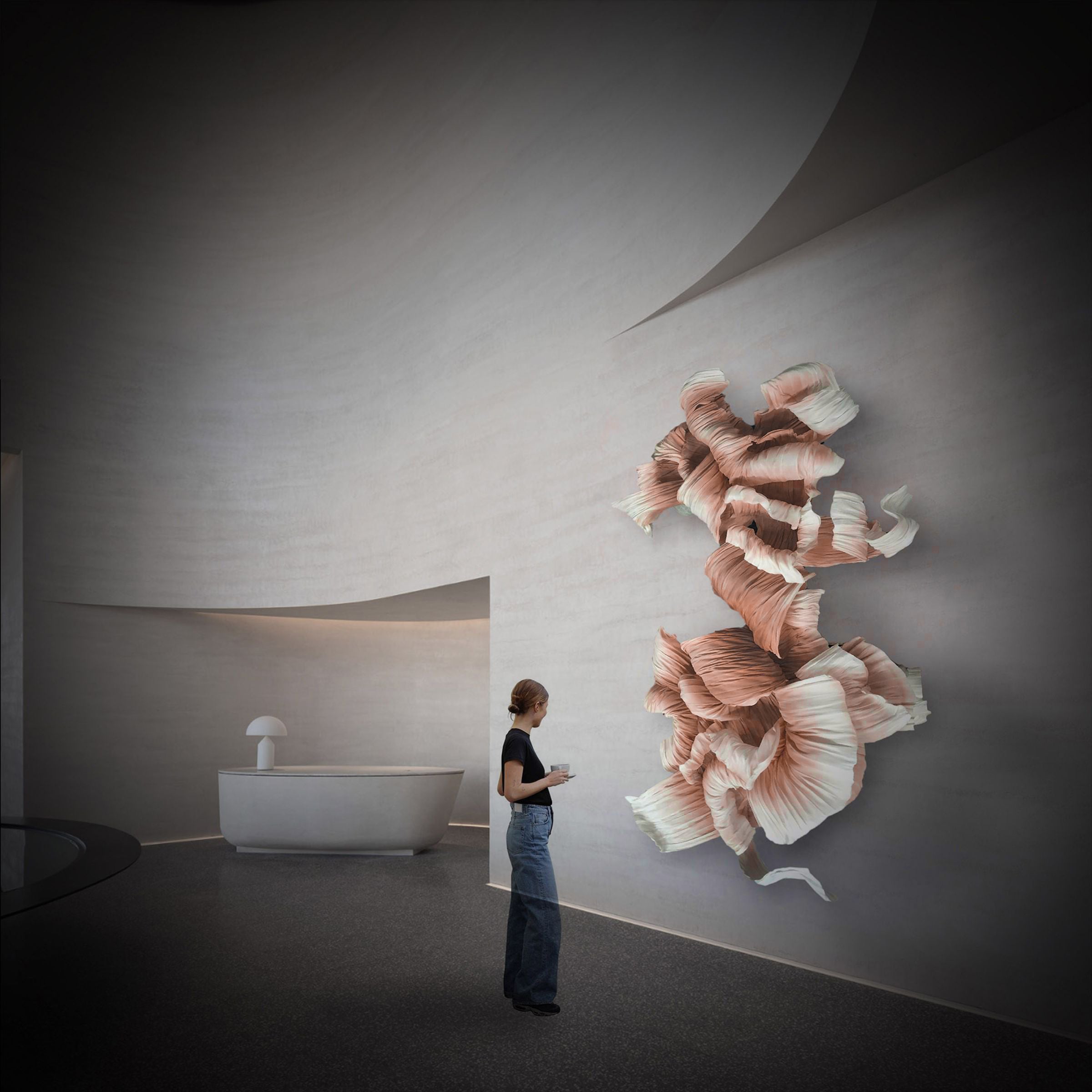 Beyond The Obvious Fabric Wall Art  22H0019 -  Artwork - ebarza Furniture UAE | Shop Modern Furniture in Abu Dhabi & Dubai - مفروشات ايبازرا في الامارات | تسوق اثاث عصري وديكورات مميزة في دبي وابوظبي