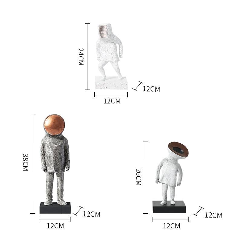 Faceless Man A Fc-Sz21100A -  Home Decor Figurines - ebarza Furniture UAE | Shop Modern Furniture in Abu Dhabi & Dubai - مفروشات ايبازرا في الامارات | تسوق اثاث عصري وديكورات مميزة في دبي وابوظبي