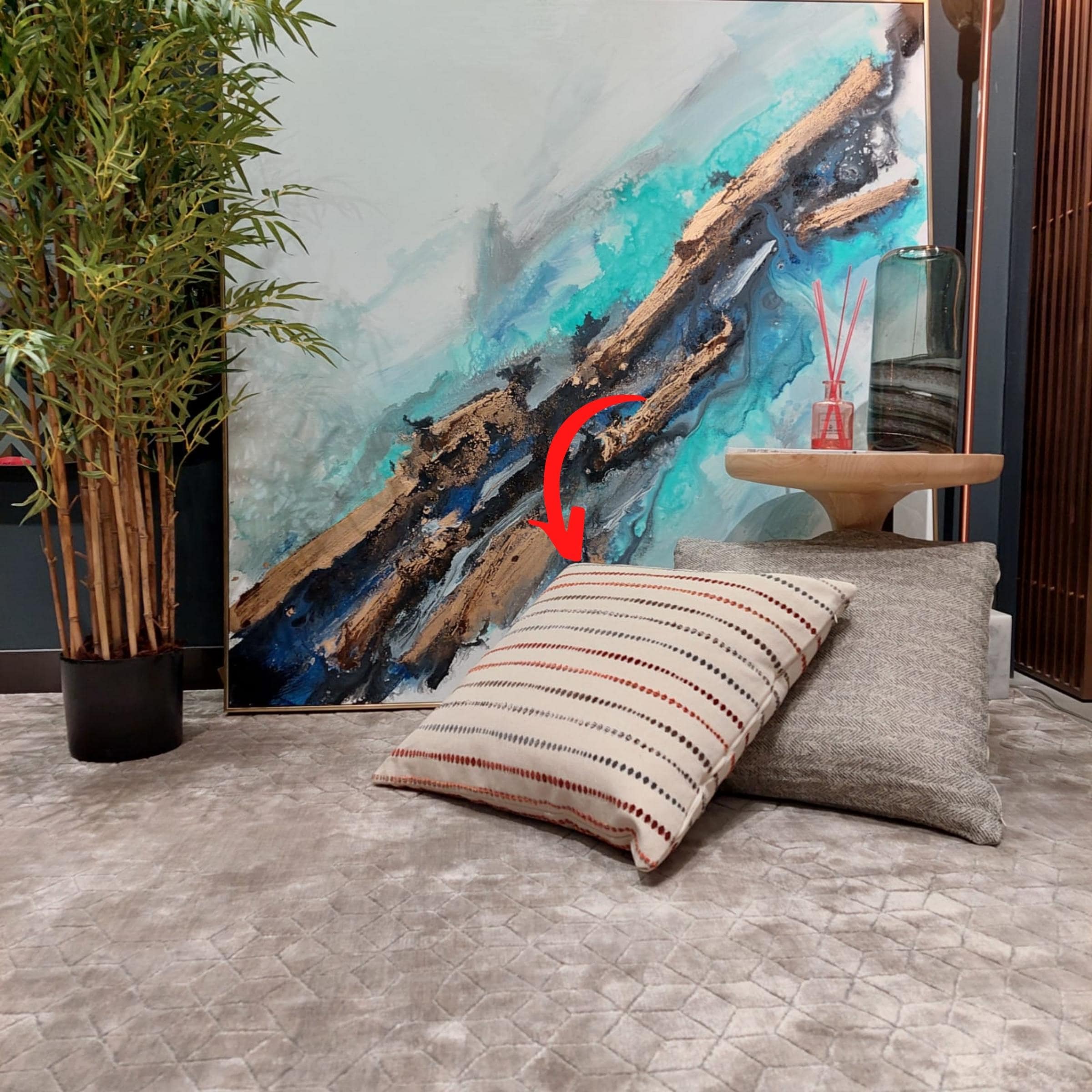 Falcao Cushion Cover 60X60 Cm Falcao-Pes-07 -  Cushions - ebarza Furniture UAE | Shop Modern Furniture in Abu Dhabi & Dubai - مفروشات ايبازرا في الامارات | تسوق اثاث عصري وديكورات مميزة في دبي وابوظبي