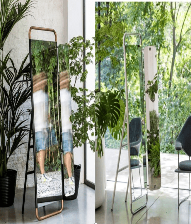 Floor Mirror Oa-80109 -  Mirrors - ebarza Furniture UAE | Shop Modern Furniture in Abu Dhabi & Dubai - مفروشات ايبازرا في الامارات | تسوق اثاث عصري وديكورات مميزة في دبي وابوظبي