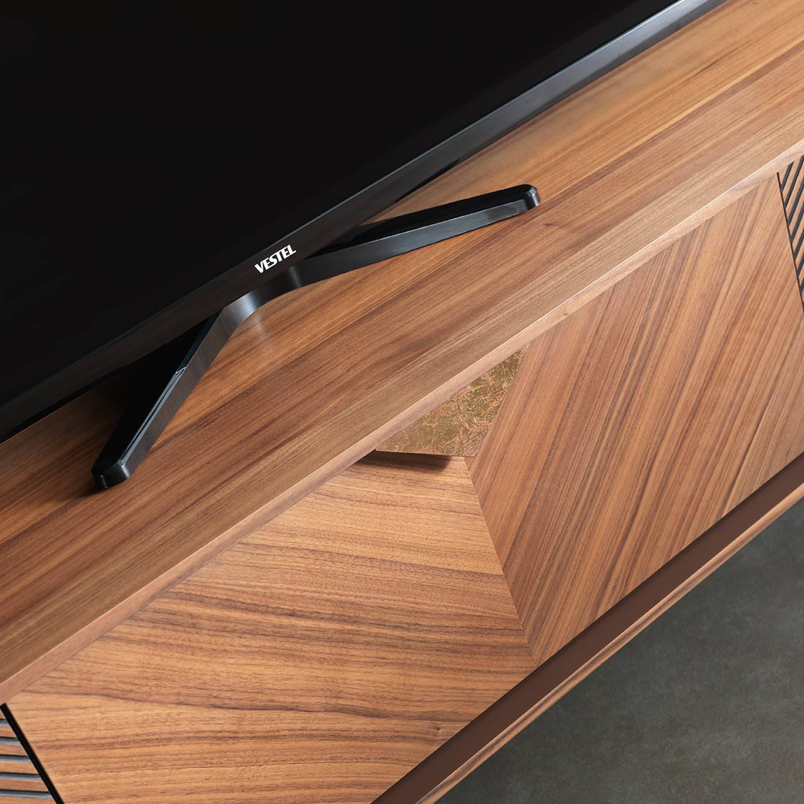 Florya Tv Unit Flor0099 - TV Units - ebarza Furniture UAE | Shop Modern Furniture in Abu Dhabi & Dubai - مفروشات ايبازرا في الامارات | تسوق اثاث عصري وديكورات مميزة في دبي وابوظبي