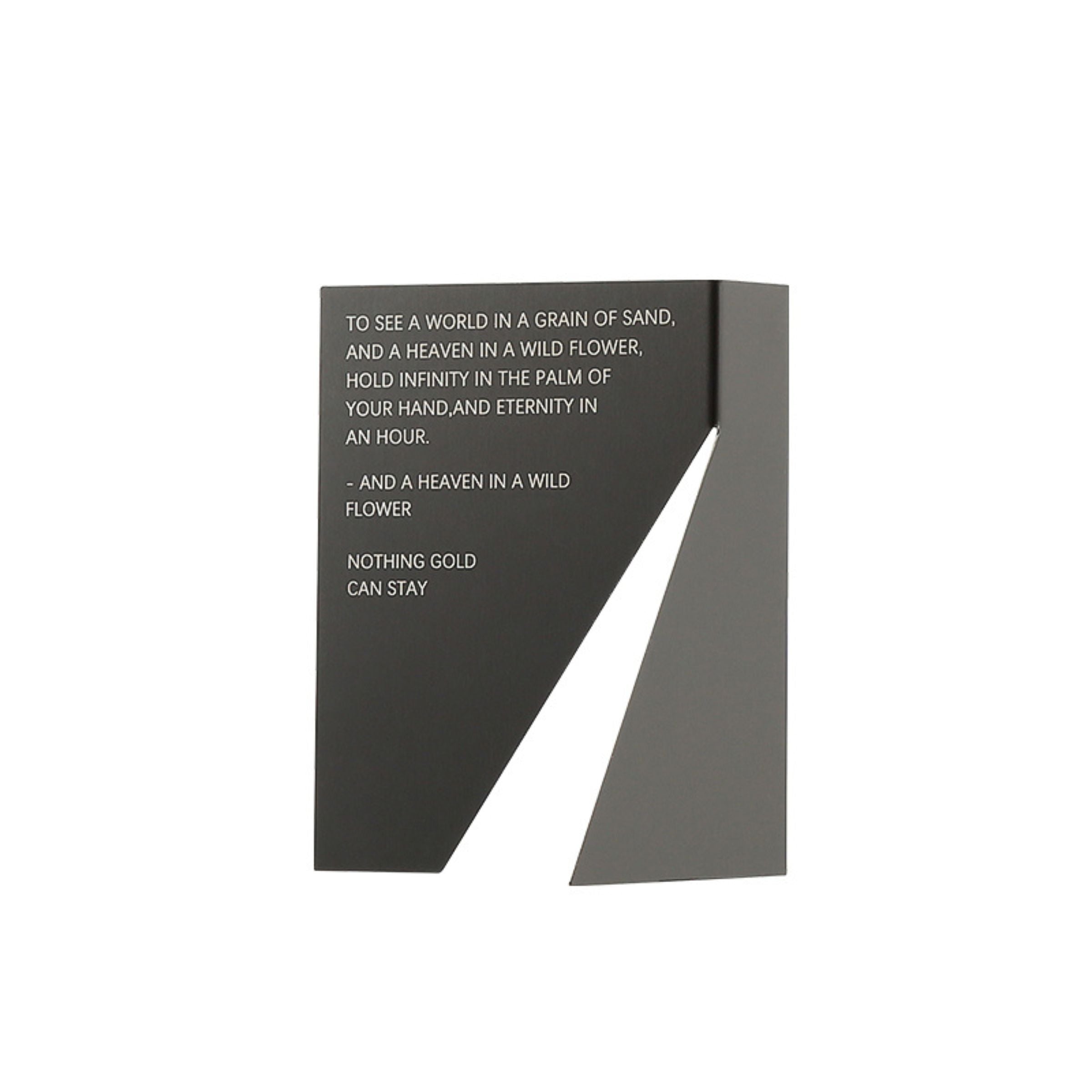 Folding Ornaments Black-B FC-W22022B - Home Decor Figurines - ebarza Furniture UAE | Shop Modern Furniture in Abu Dhabi & Dubai - مفروشات ايبازرا في الامارات | تسوق اثاث عصري وديكورات مميزة في دبي وابوظبي