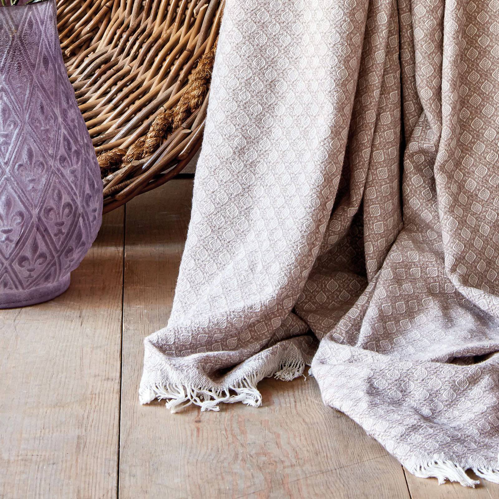 Fronda Murdum Cift Pamuk Pike 200.16.01.0215 - Blankets - ebarza Furniture UAE | Shop Modern Furniture in Abu Dhabi & Dubai - مفروشات ايبازرا في الامارات | تسوق اثاث عصري وديكورات مميزة في دبي وابوظبي