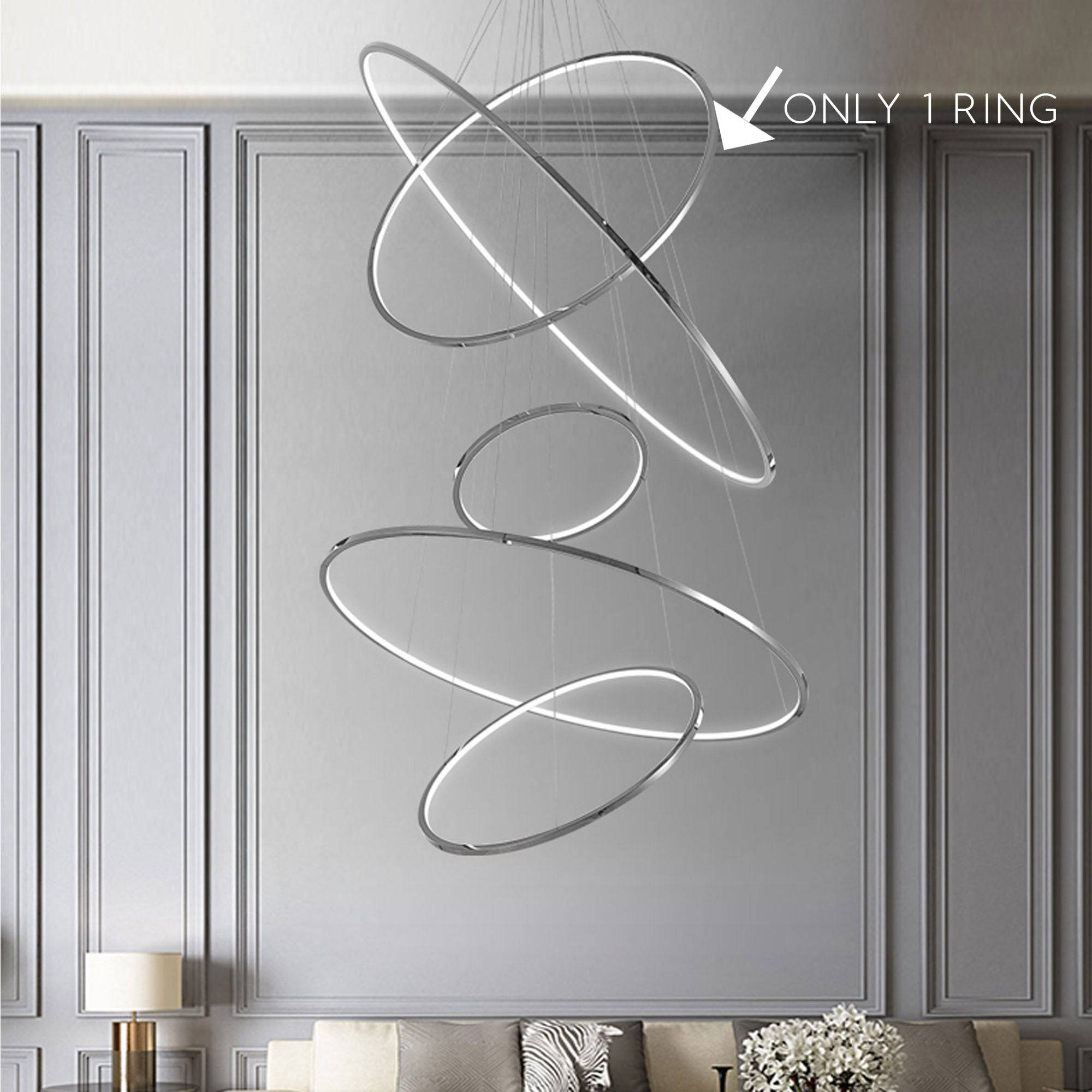 Galaxy Ring Light 100 Cm Cy-New-088-1000-C -  Pendant Lamps - ebarza Furniture UAE | Shop Modern Furniture in Abu Dhabi & Dubai - مفروشات ايبازرا في الامارات | تسوق اثاث عصري وديكورات مميزة في دبي وابوظبي