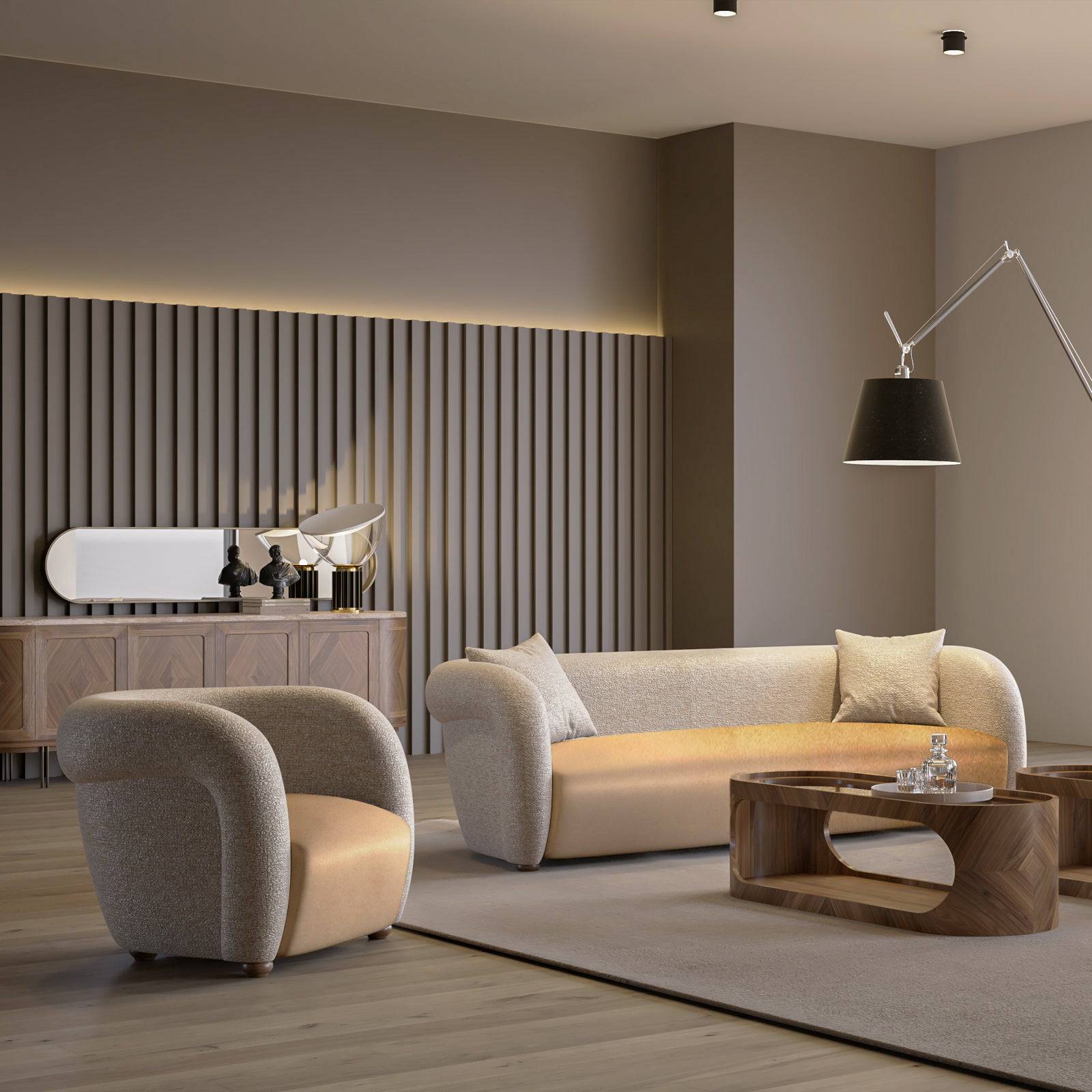 Display Item - Gauss Lounge Chair Gus1S-Td-Nakheel - DISPLAY ITEM - ebarza Furniture UAE | Shop Modern Furniture in Abu Dhabi & Dubai - مفروشات ايبازرا في الامارات | تسوق اثاث عصري وديكورات مميزة في دبي وابوظبي
