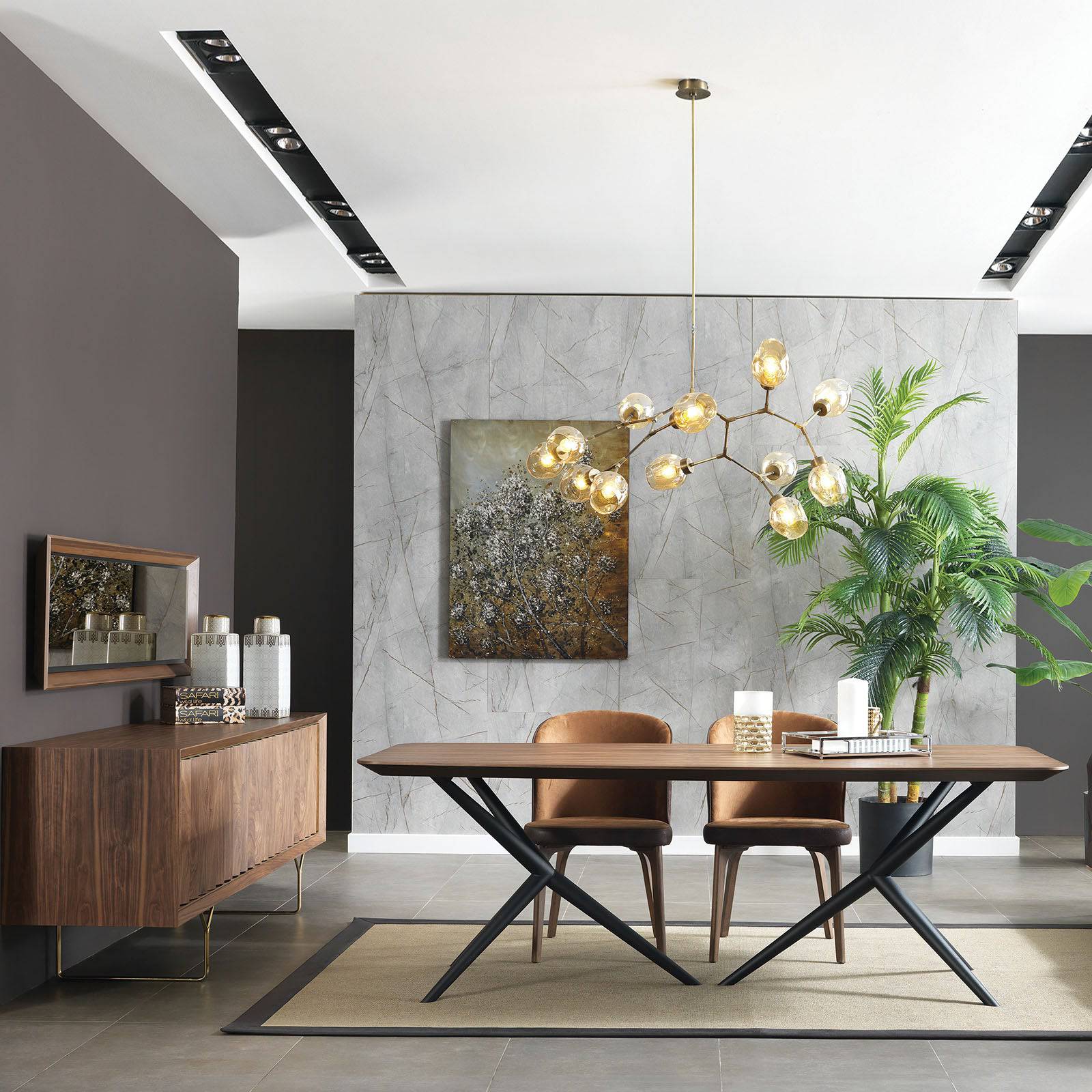 Ginda Sideboard And Mirror Ginda009 - Sideboards - ebarza Furniture UAE | Shop Modern Furniture in Abu Dhabi & Dubai - مفروشات ايبازرا في الامارات | تسوق اثاث عصري وديكورات مميزة في دبي وابوظبي