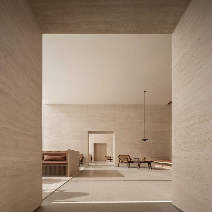 Sample Flexible Stone Cladding Gobi Rammed Earth Board Yellow 054B -  Wall panels samples - ebarza Furniture UAE | Shop Modern Furniture in Abu Dhabi & Dubai - مفروشات ايبازرا في الامارات | تسوق اثاث عصري وديكورات مميزة في دبي وابوظبي