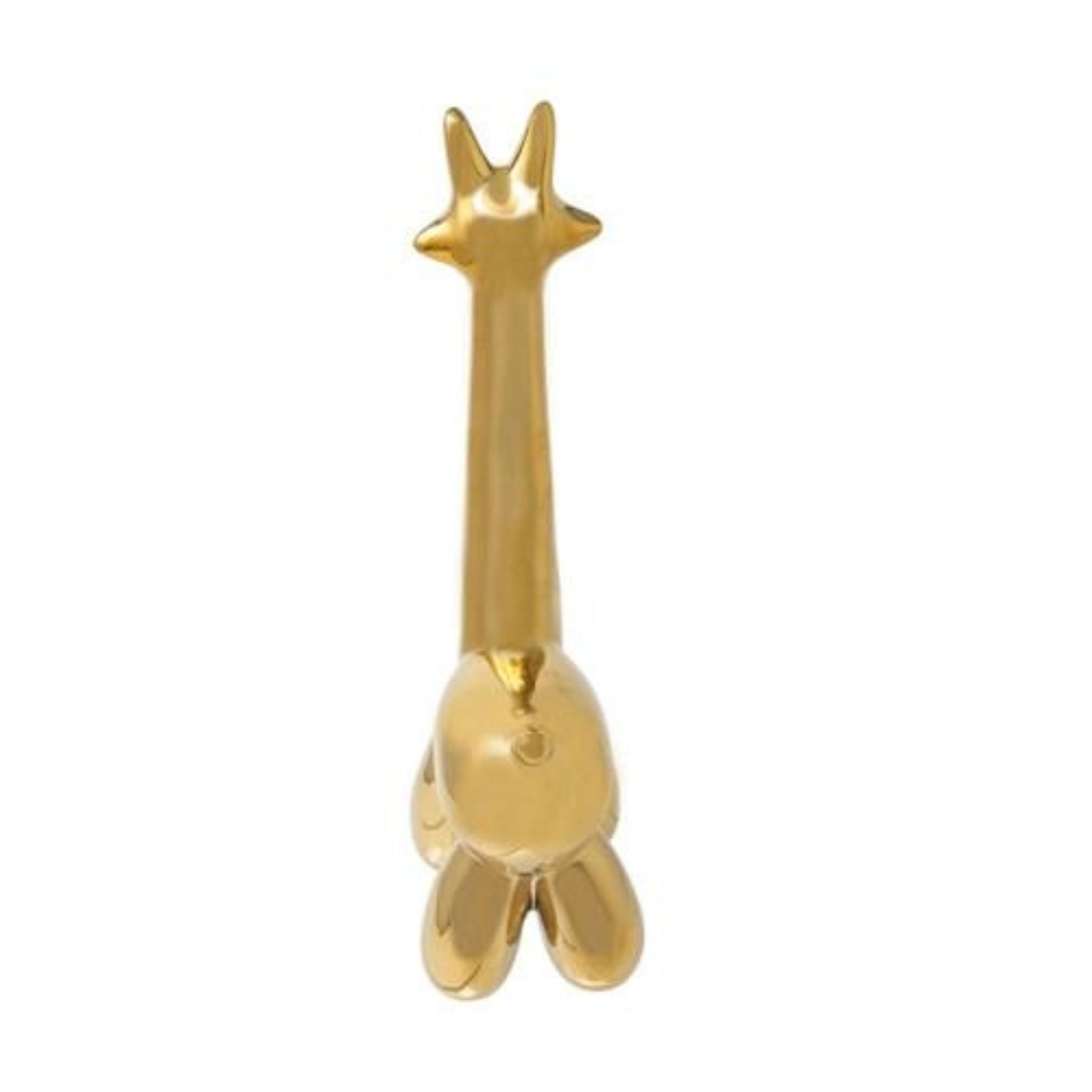 Gold Giraffe Balloon Animal 13655-01 -  Home Decor Figurines - ebarza Furniture UAE | Shop Modern Furniture in Abu Dhabi & Dubai - مفروشات ايبازرا في الامارات | تسوق اثاث عصري وديكورات مميزة في دبي وابوظبي