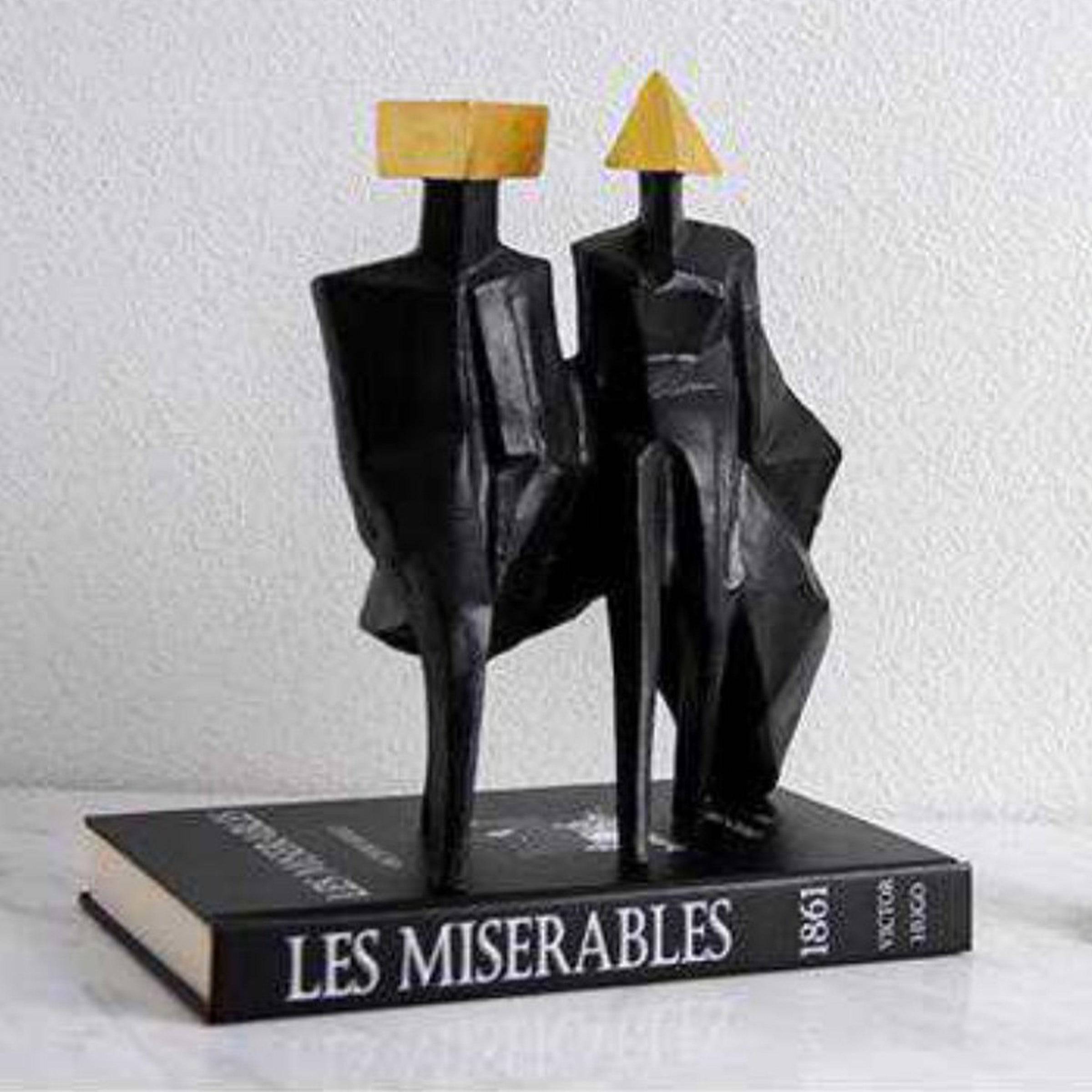 Golden Block Figure Decoration-A Fa-Sz2015A - Home Decor Figurines - ebarza Furniture UAE | Shop Modern Furniture in Abu Dhabi & Dubai - مفروشات ايبازرا في الامارات | تسوق اثاث عصري وديكورات مميزة في دبي وابوظبي