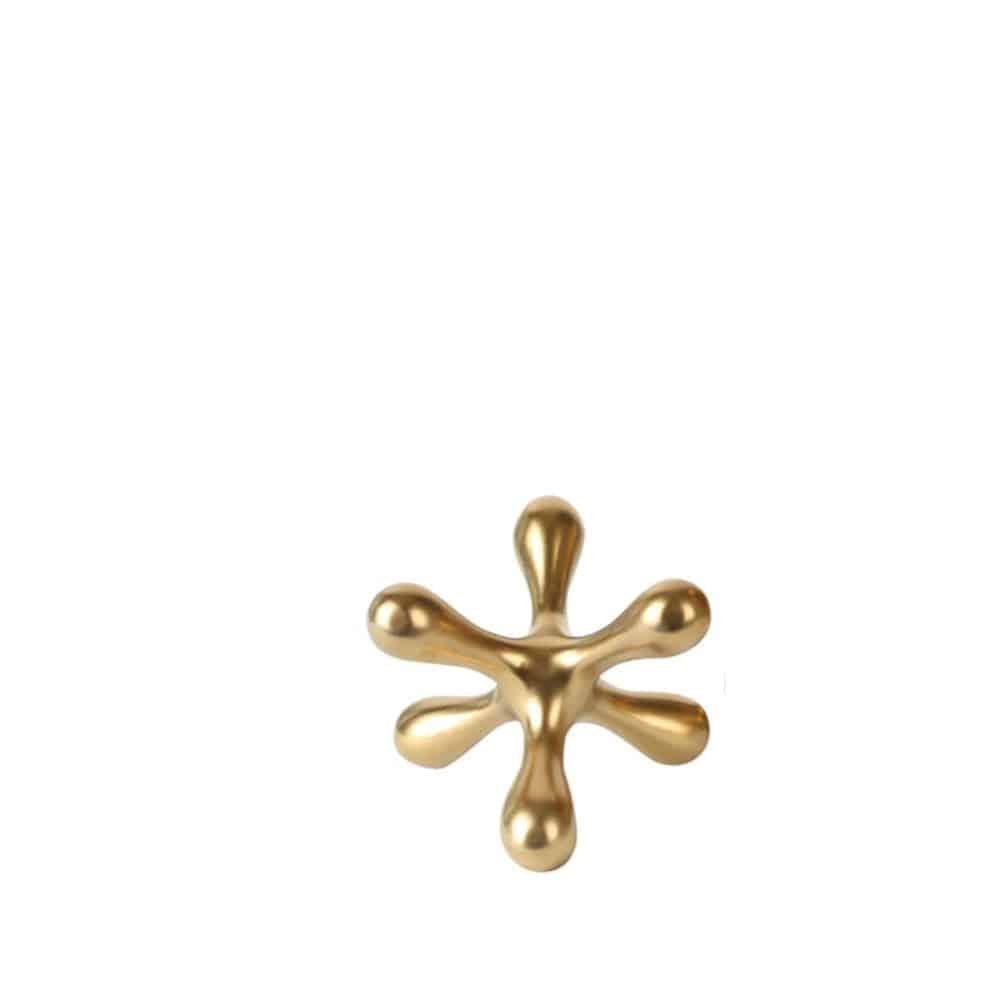 Golden Hexagonal Decoration - B Fa-D2021B - Home Decor Figurines - ebarza Furniture UAE | Shop Modern Furniture in Abu Dhabi & Dubai - مفروشات ايبازرا في الامارات | تسوق اثاث عصري وديكورات مميزة في دبي وابوظبي