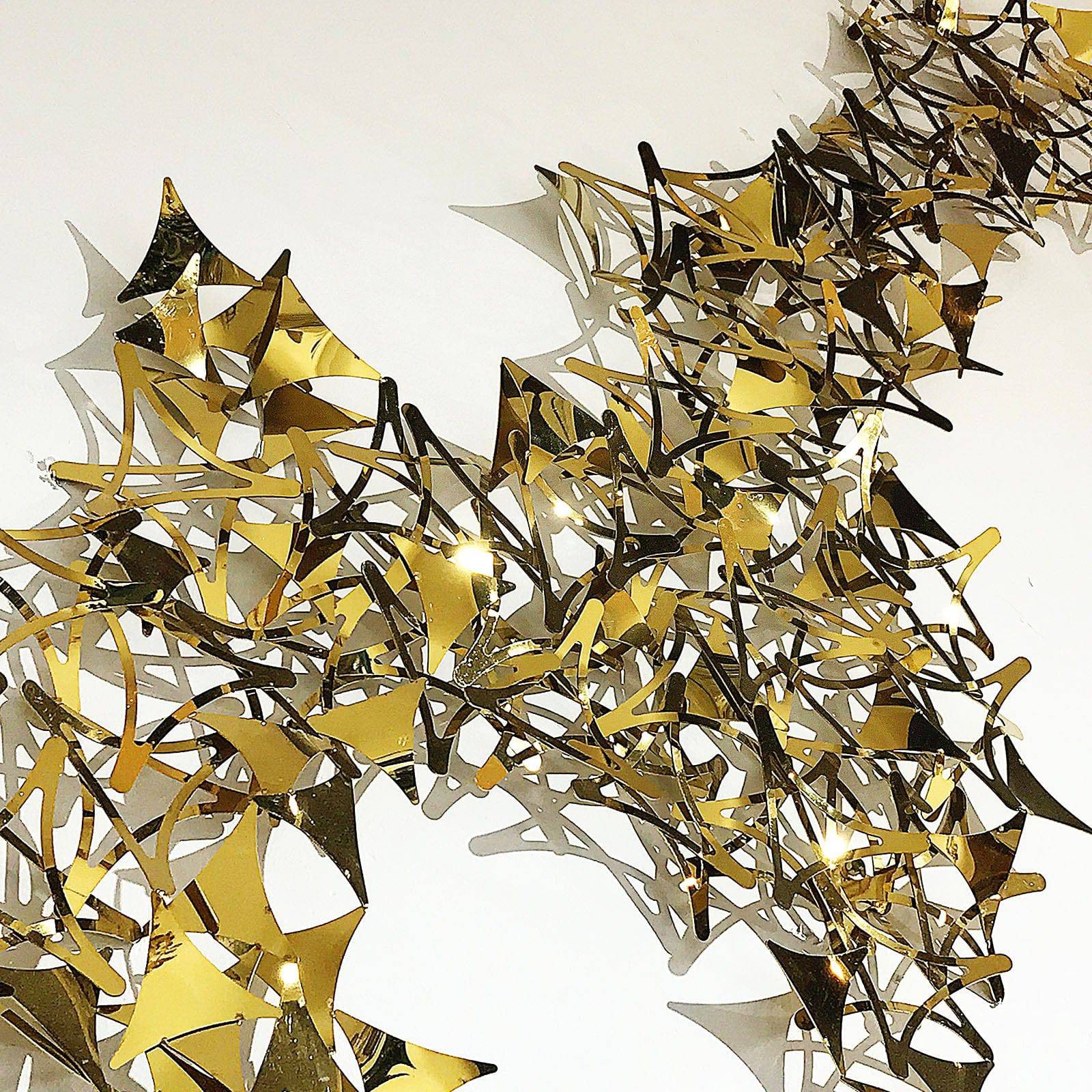 Golden Stars Handcrafted Stainless Steel Artwork Z08021- Bg202032 -  Artwork - ebarza Furniture UAE | Shop Modern Furniture in Abu Dhabi & Dubai - مفروشات ايبازرا في الامارات | تسوق اثاث عصري وديكورات مميزة في دبي وابوظبي