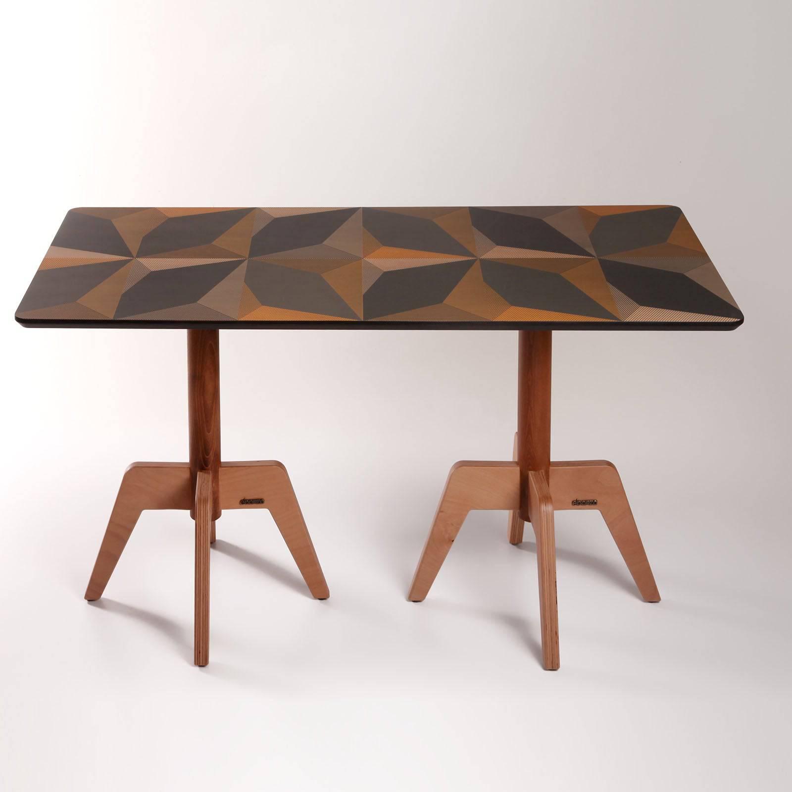 Gotham Rectangular Table Gotham Leg + Rectangle Topgh001 - Dining Tables - ebarza Furniture UAE | Shop Modern Furniture in Abu Dhabi & Dubai - مفروشات ايبازرا في الامارات | تسوق اثاث عصري وديكورات مميزة في دبي وابوظبي