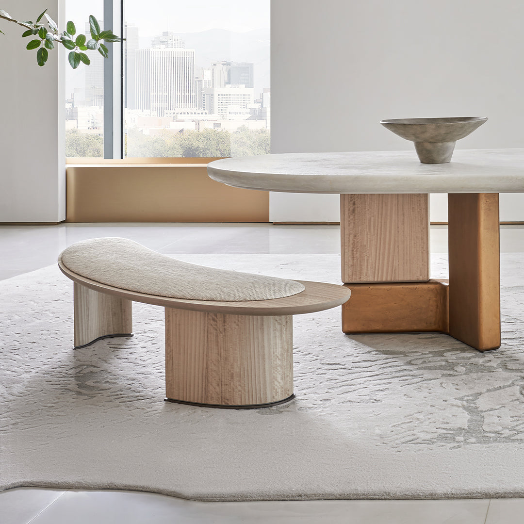 Pre-order 25 Days Delivery Grandeur Bench AMCJ-TD6069 - Benches - ebarza Furniture UAE | Shop Modern Furniture in Abu Dhabi & Dubai - مفروشات ايبازرا في الامارات | تسوق اثاث عصري وديكورات مميزة في دبي وابوظبي