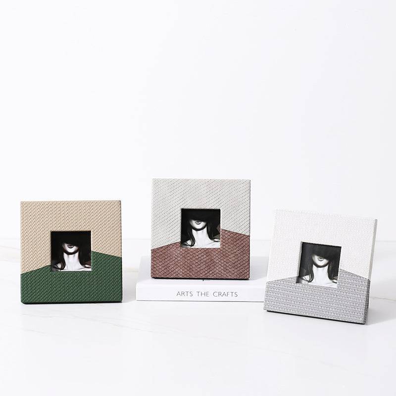 Gray & Green Photo Frame-B Fb-Pg2145D - Photo Frames - ebarza Furniture UAE | Shop Modern Furniture in Abu Dhabi & Dubai - مفروشات ايبازرا في الامارات | تسوق اثاث عصري وديكورات مميزة في دبي وابوظبي