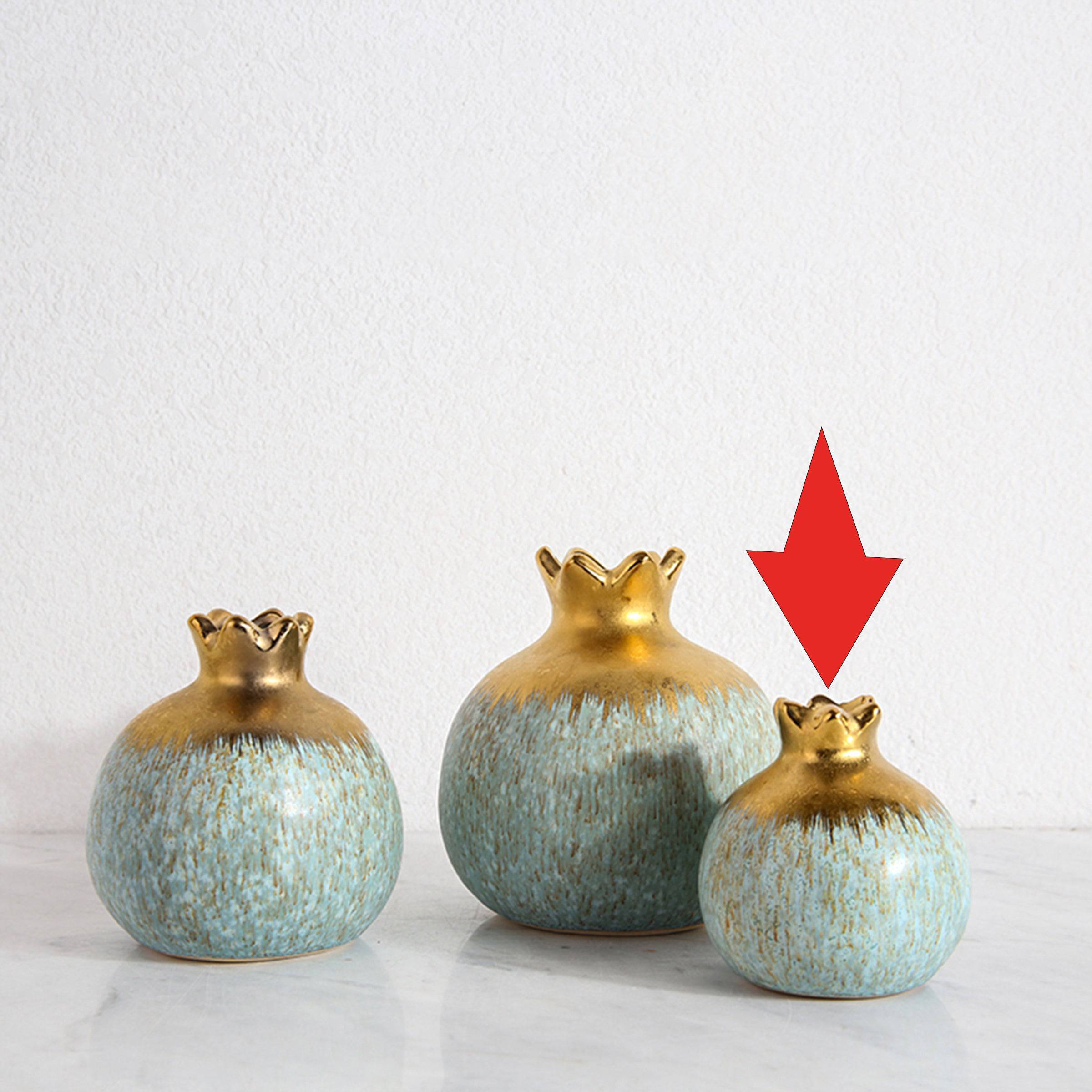 Green Pomegranate Decoration-C Fa-D1972C - Home Decor Figurines - ebarza Furniture UAE | Shop Modern Furniture in Abu Dhabi & Dubai - مفروشات ايبازرا في الامارات | تسوق اثاث عصري وديكورات مميزة في دبي وابوظبي