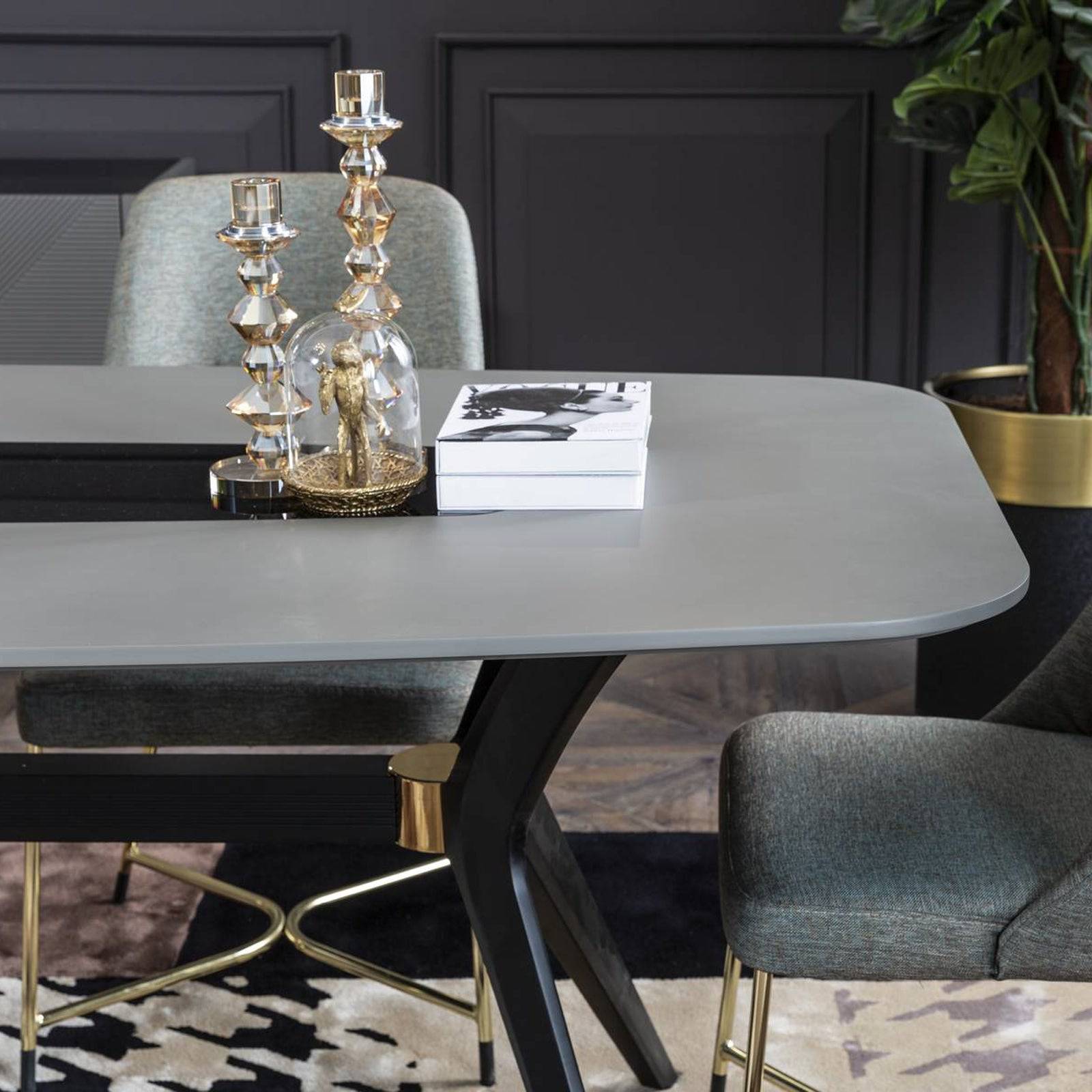 Grey Dining Chair Diva015-Chair - Chairs - ebarza Furniture UAE | Shop Modern Furniture in Abu Dhabi & Dubai - مفروشات ايبازرا في الامارات | تسوق اثاث عصري وديكورات مميزة في دبي وابوظبي