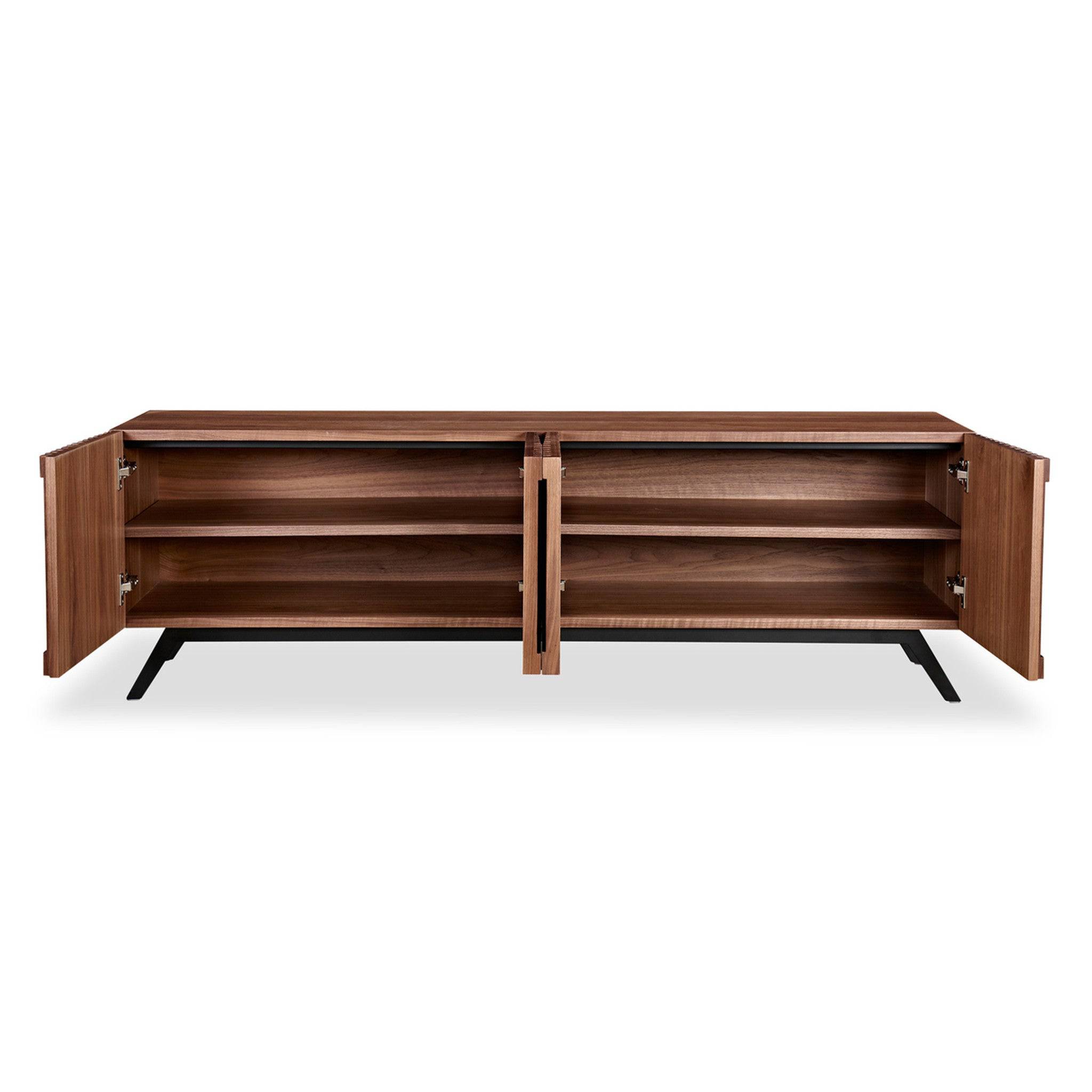 Pre-order 25 Days Delivery Haderslev 242 Cm Tv Unit Bsg15131B-W - TV Units - ebarza Furniture UAE | Shop Modern Furniture in Abu Dhabi & Dubai - مفروشات ايبازرا في الامارات | تسوق اثاث عصري وديكورات مميزة في دبي وابوظبي